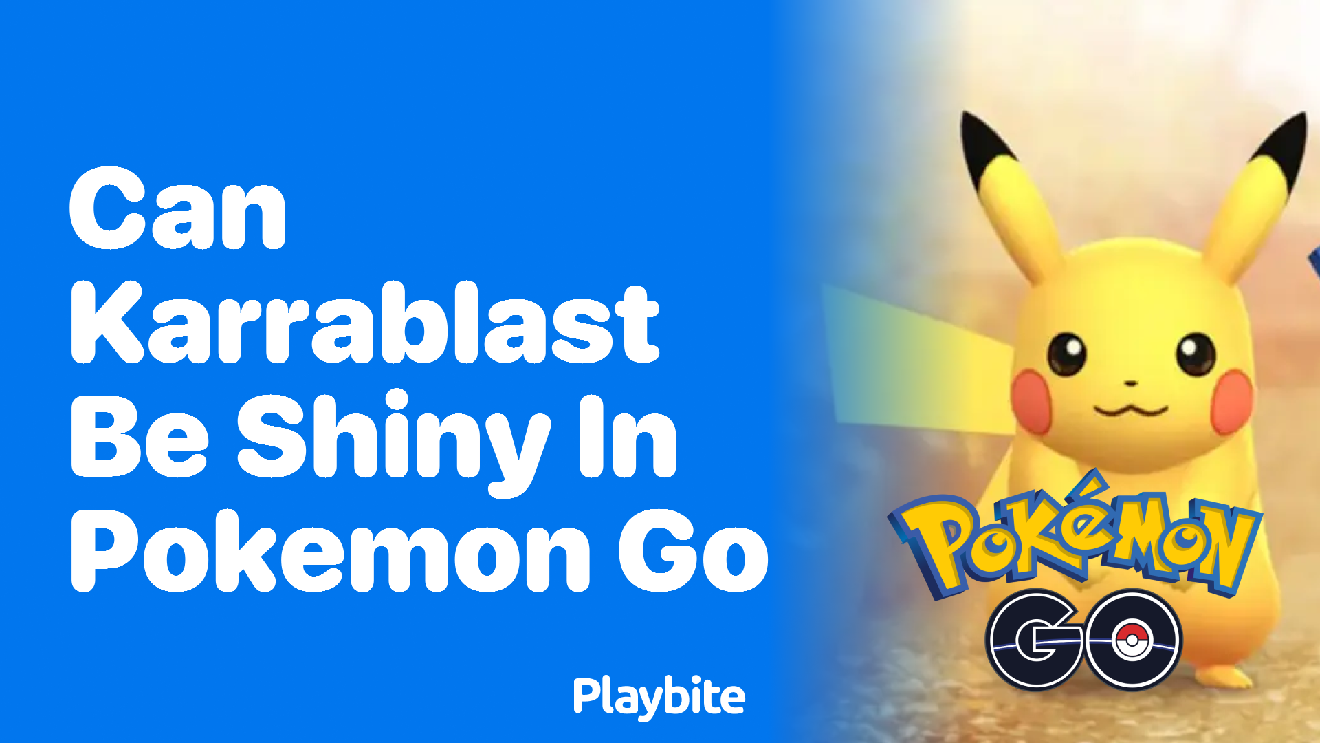 Can Karrablast Be Shiny in Pokemon GO? Find Out Here!