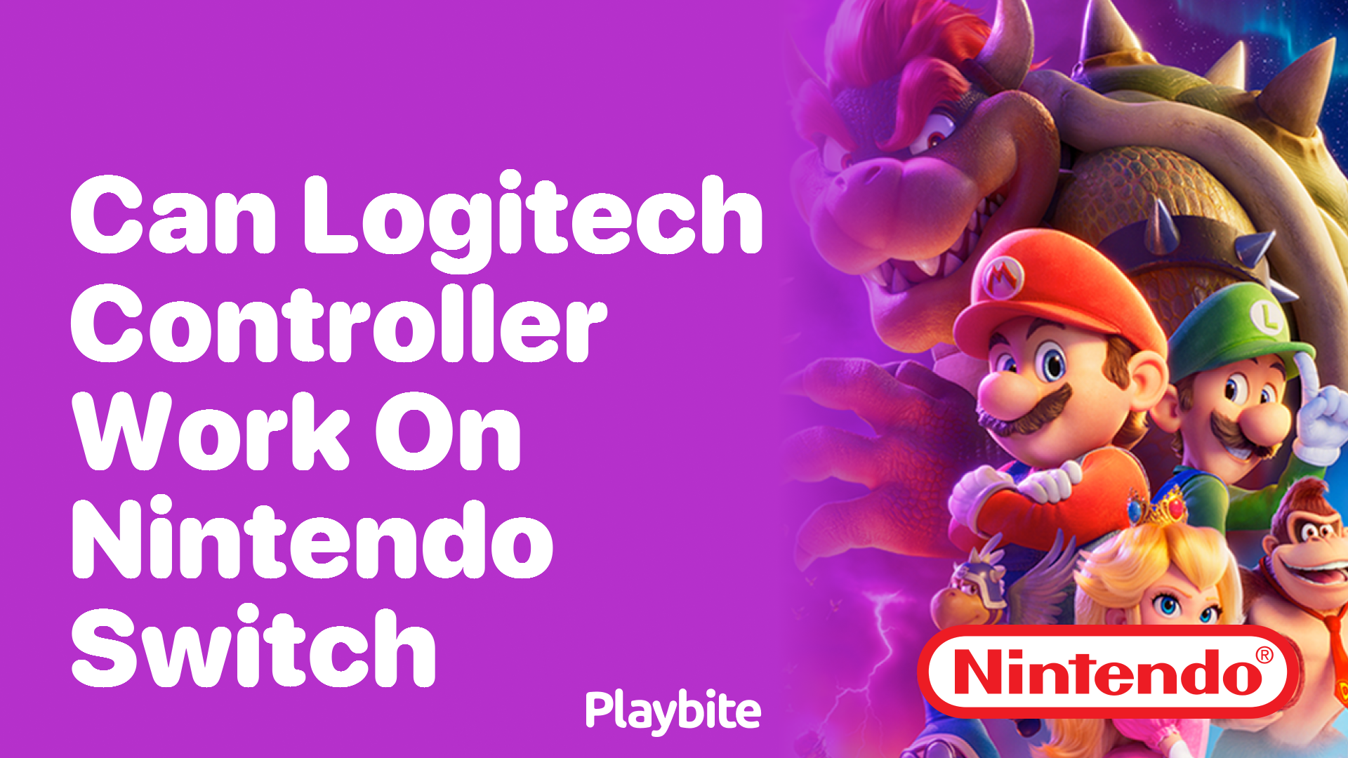 Can a Logitech Controller Work on Nintendo Switch?