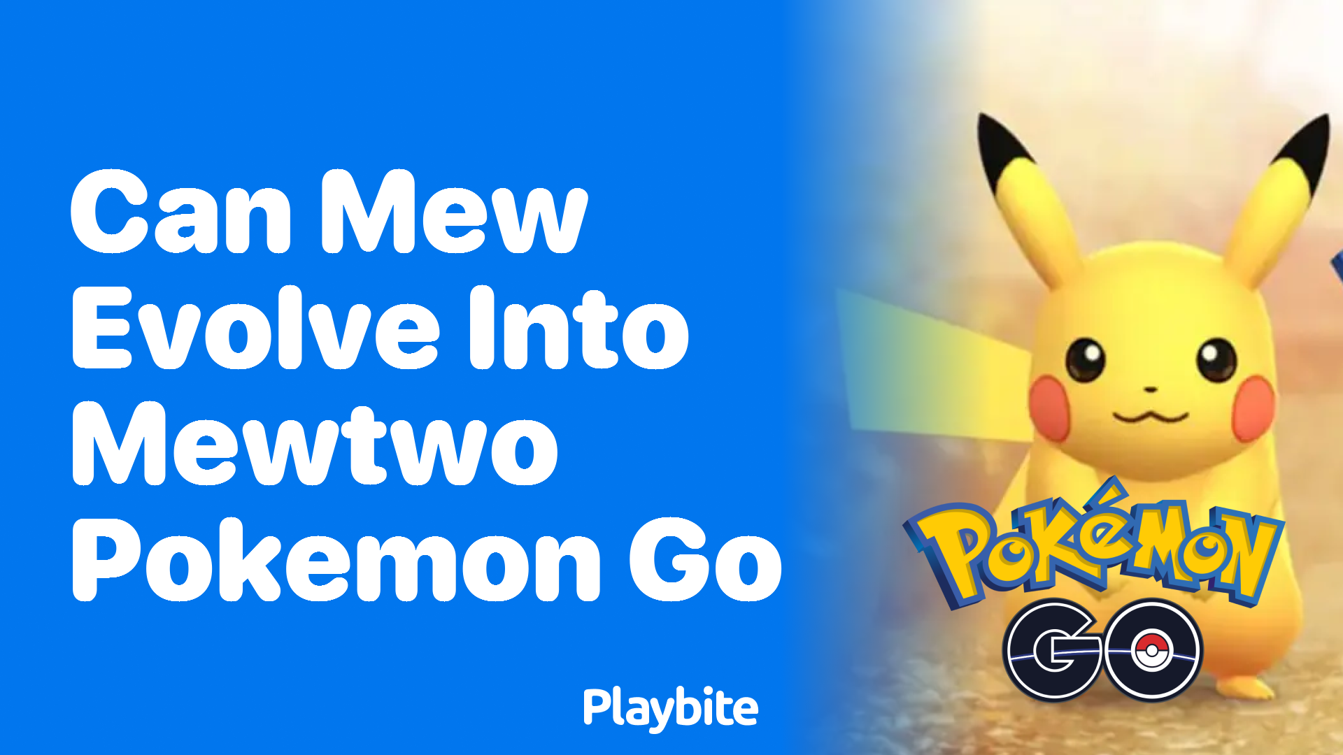 Can Mew Evolve Into Mewtwo in Pokemon GO?