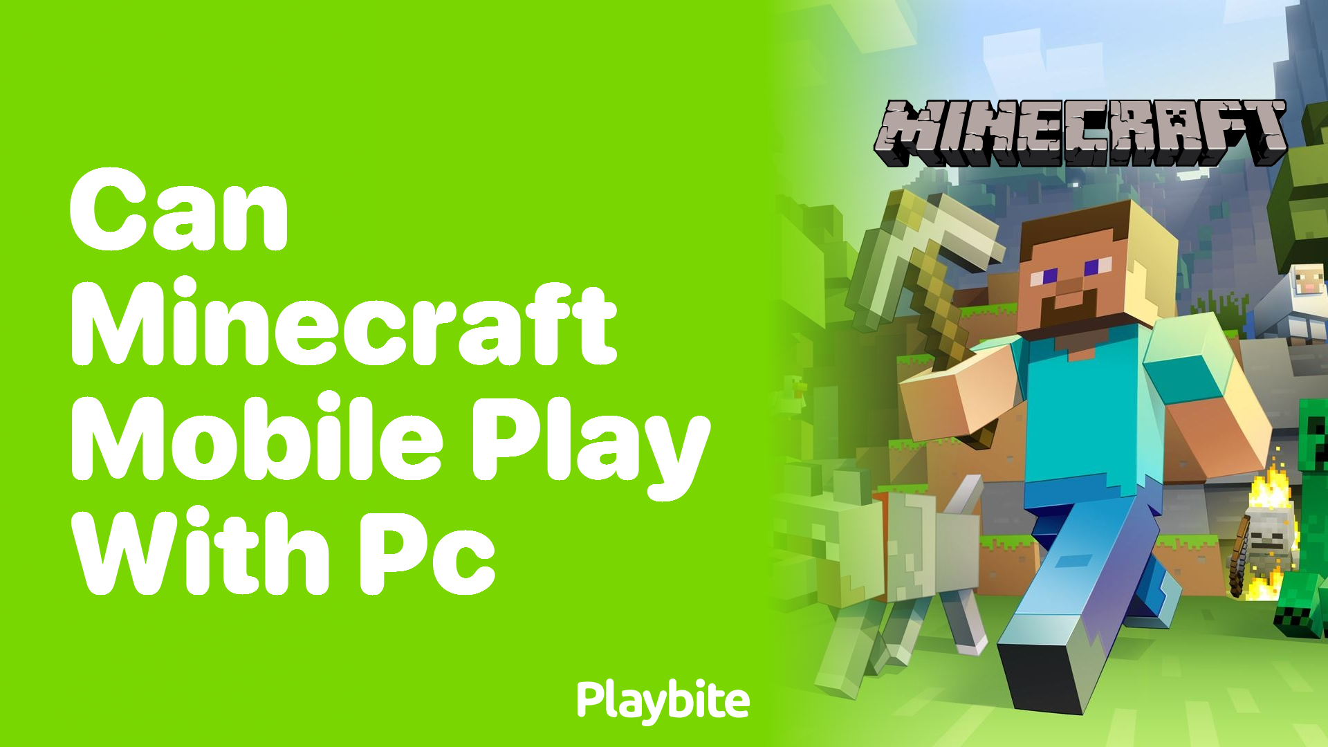Can Minecraft Mobile Play With PC? Unveiling Cross-Platform Play