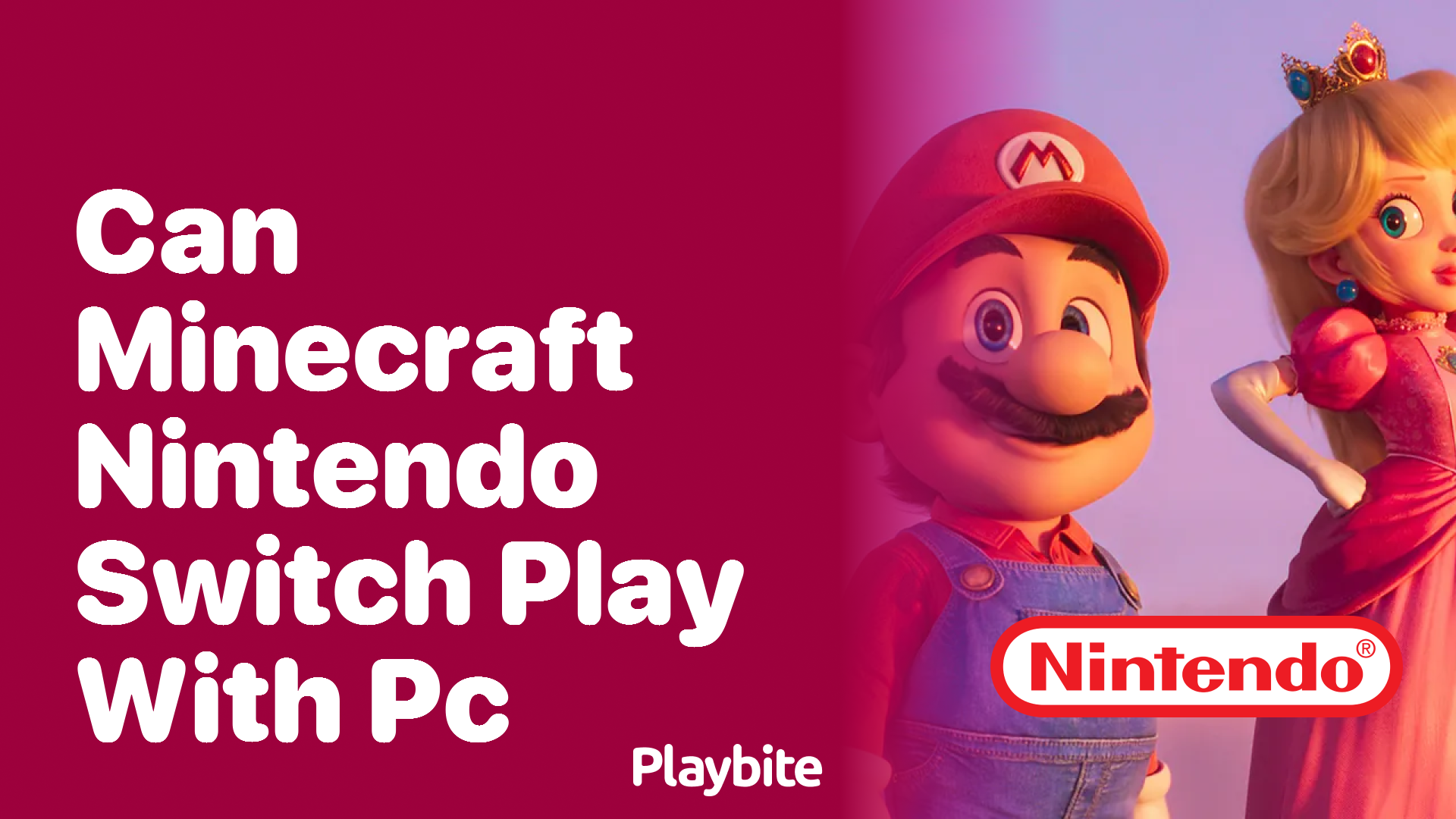 Can Minecraft on Nintendo Switch Play with PC?
