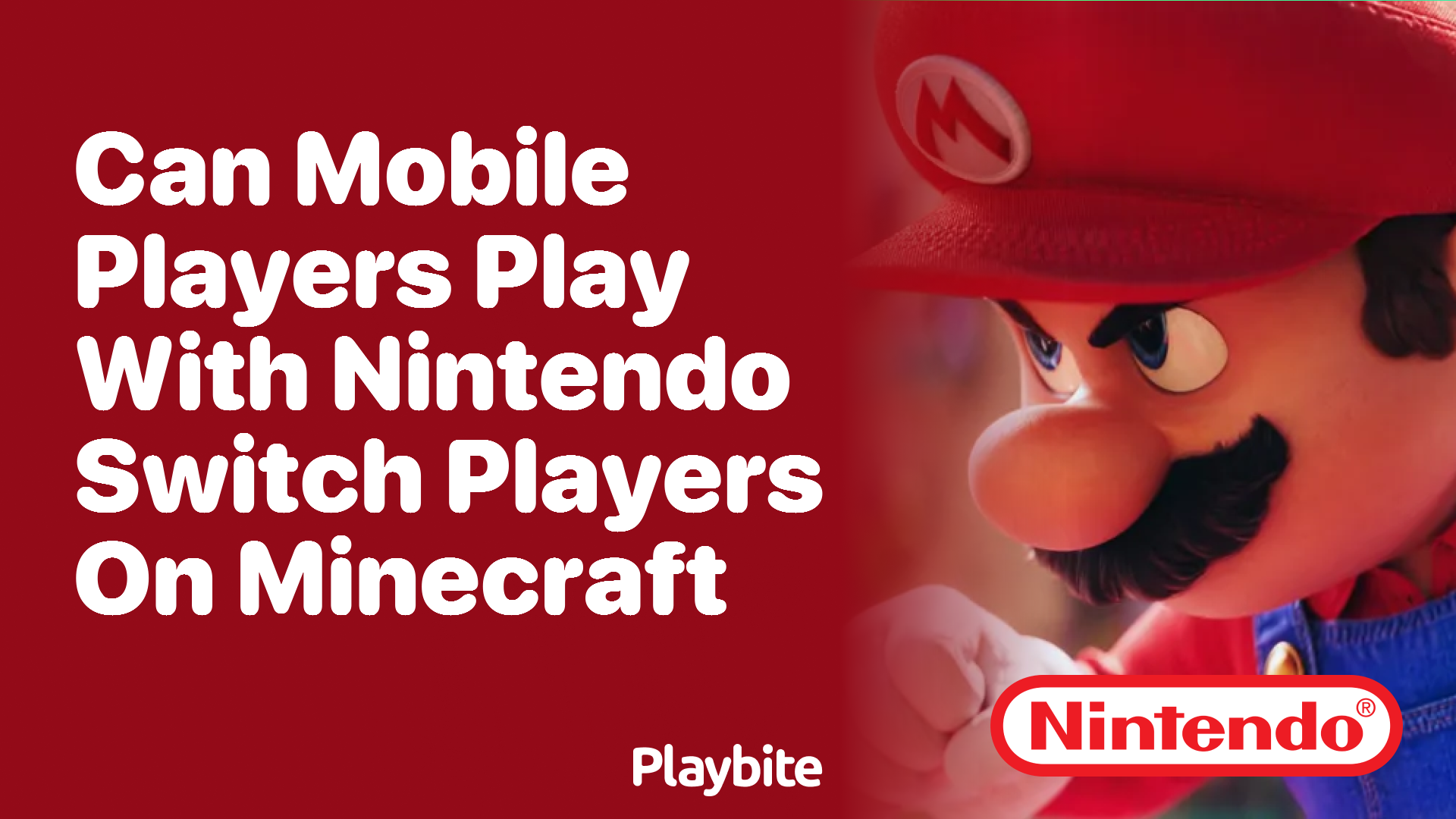 Can Mobile Players Play With Nintendo Switch Players on Minecraft?