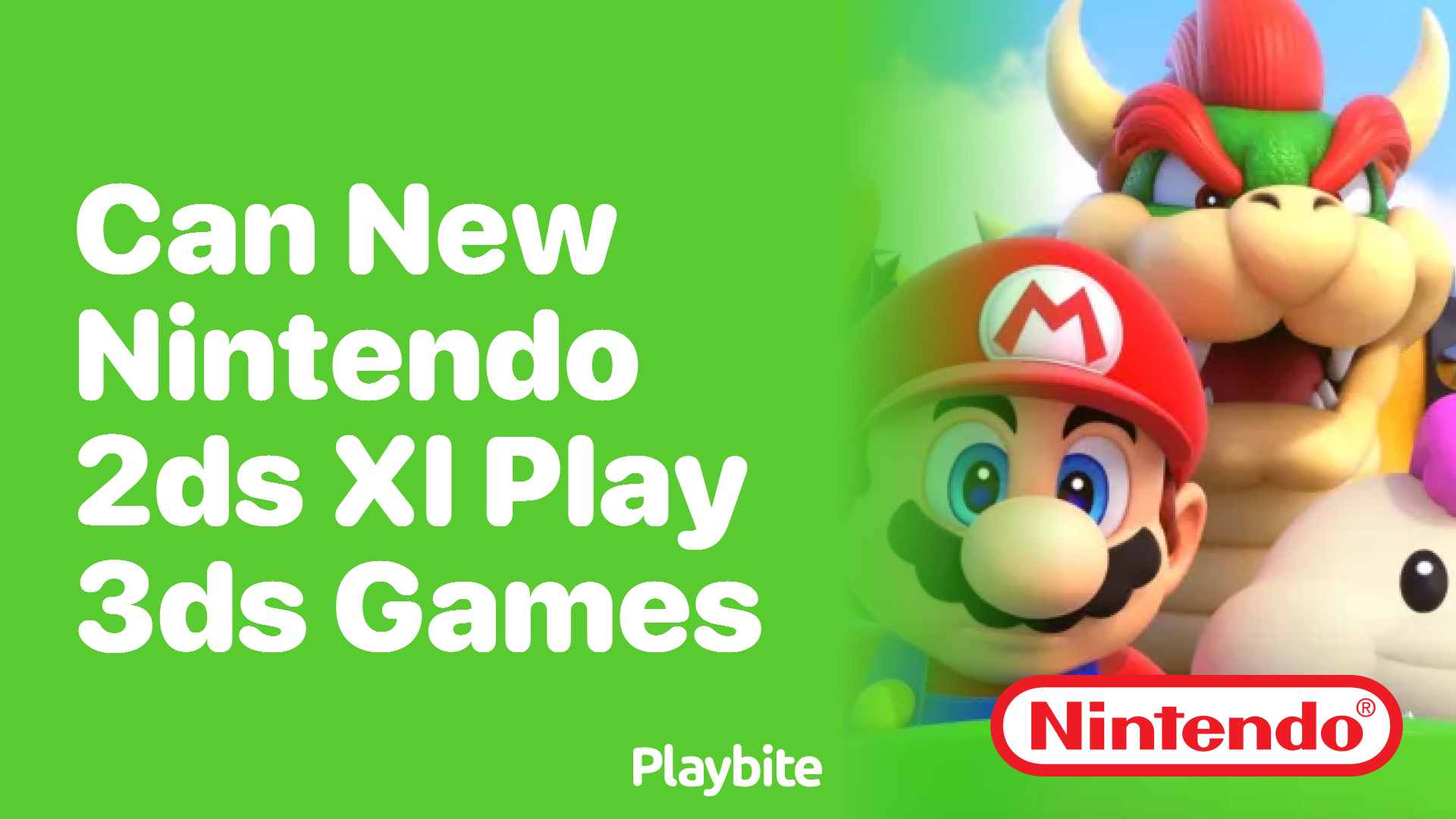 Can the New Nintendo 2DS XL Play 3DS Games?