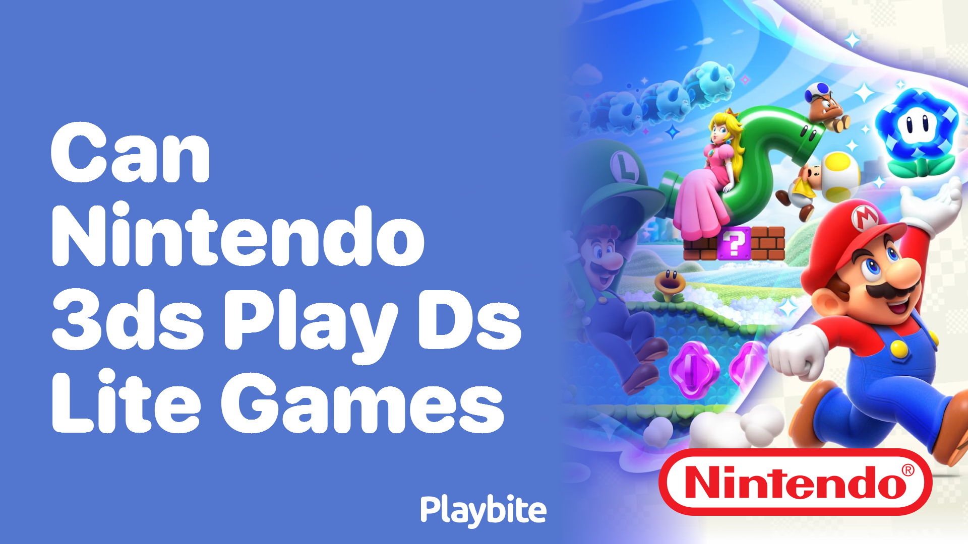 Can Nintendo 3DS play DS Lite games?