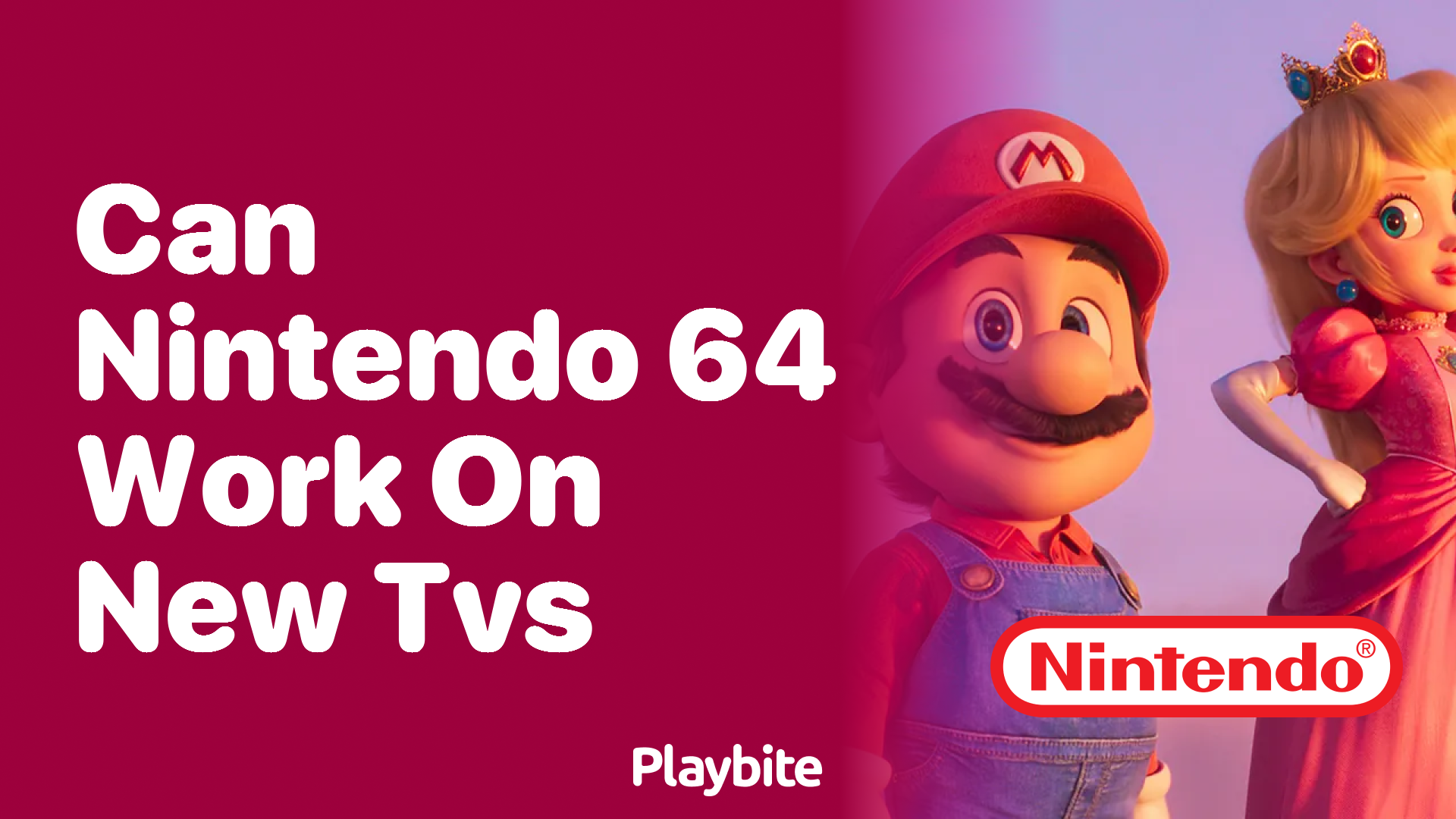 Can Nintendo 64 Work on New TVs? Let’s Find Out!