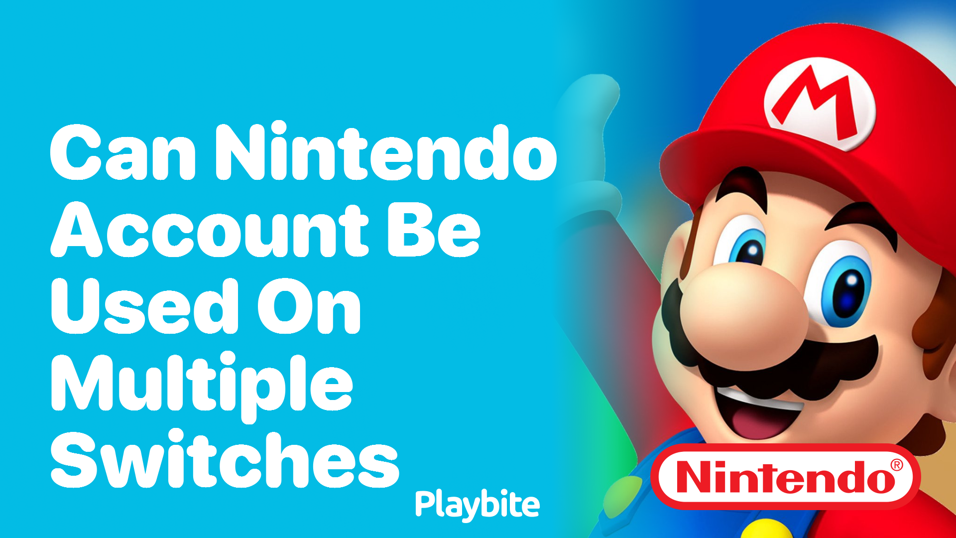 Can a Nintendo Account Be Used on Multiple Switches?