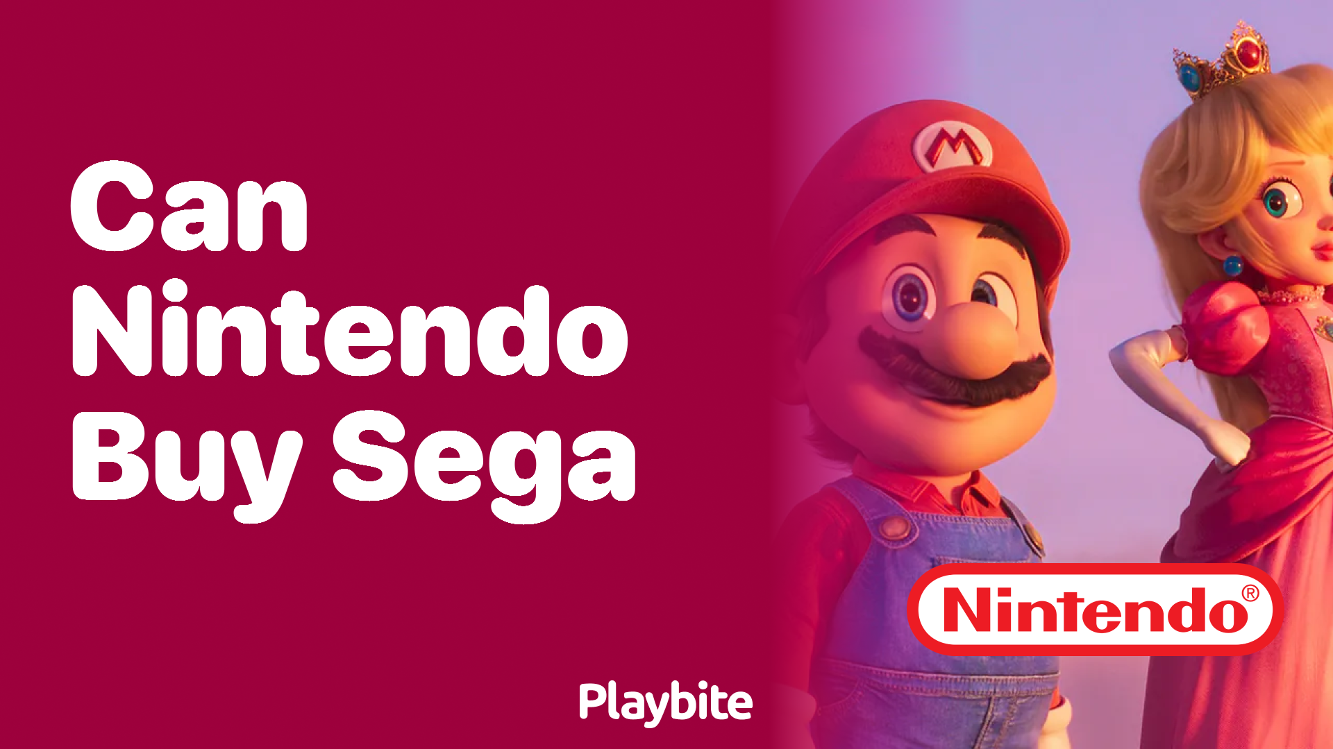 Can Nintendo Buy SEGA?