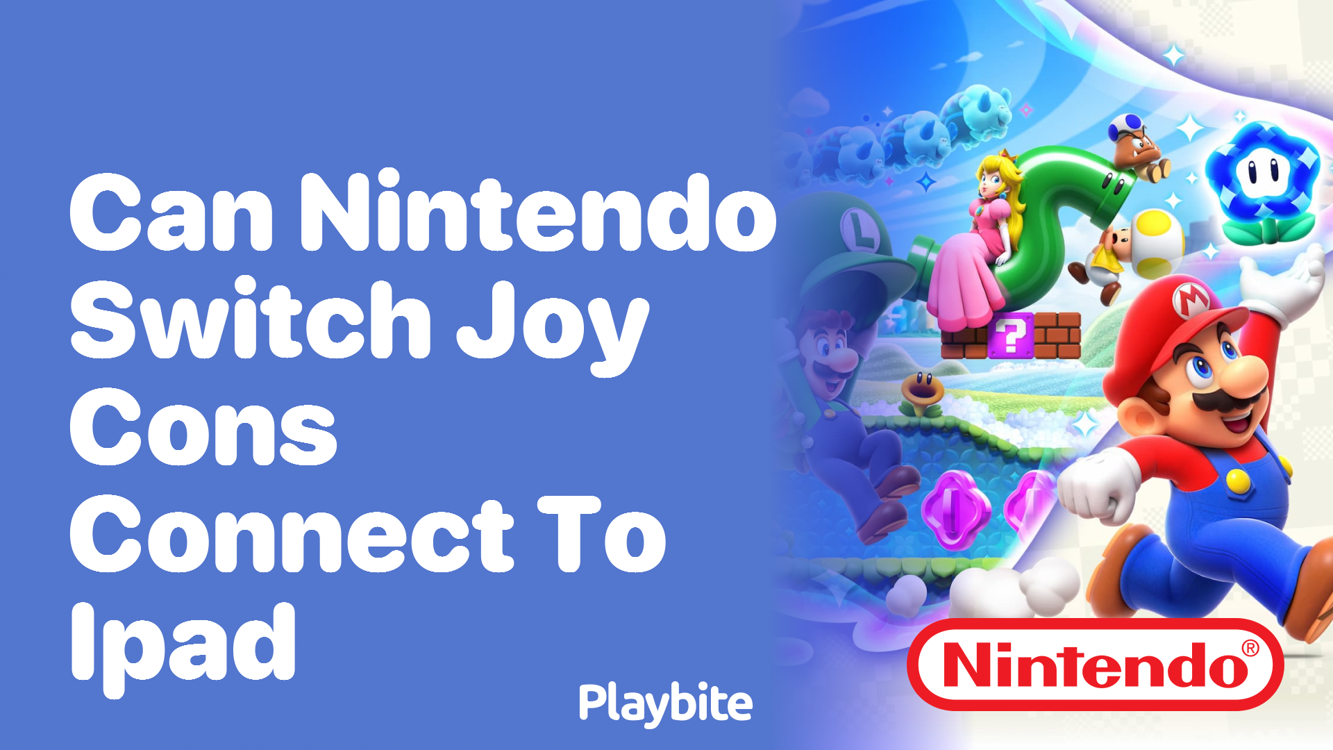 Can Nintendo Switch Joy-Cons Connect to an iPad?