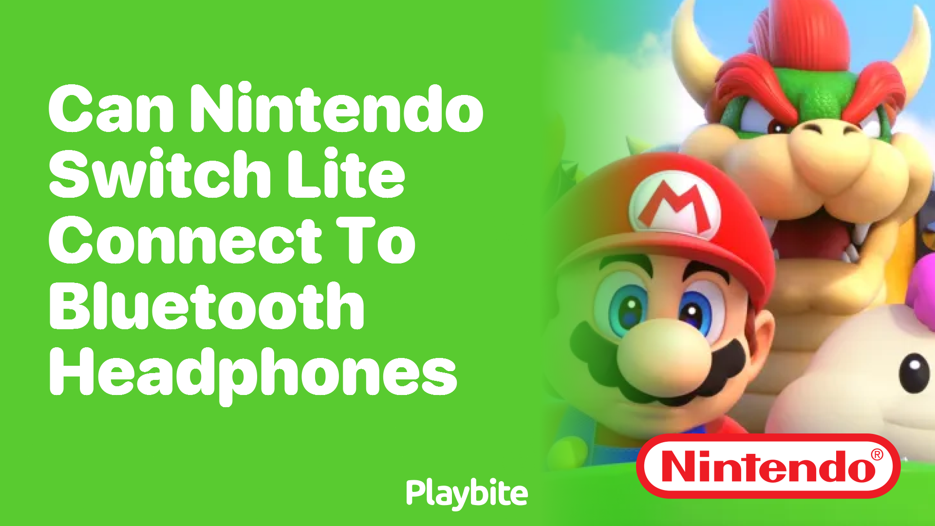 Can the Nintendo Switch Lite Connect to Bluetooth Headphones?