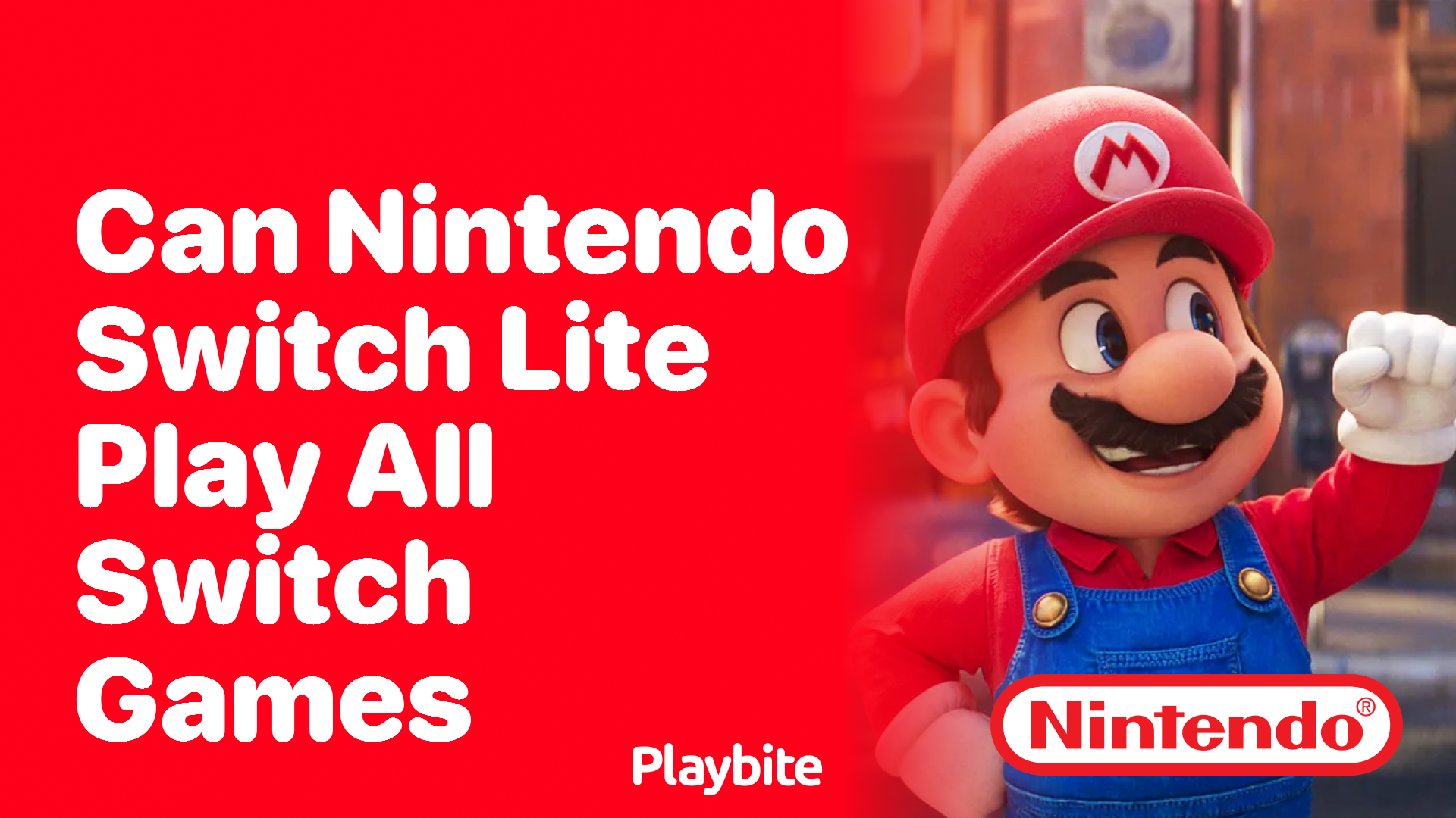 Can the Nintendo Switch Lite Play All Switch Games? Let’s Find Out!