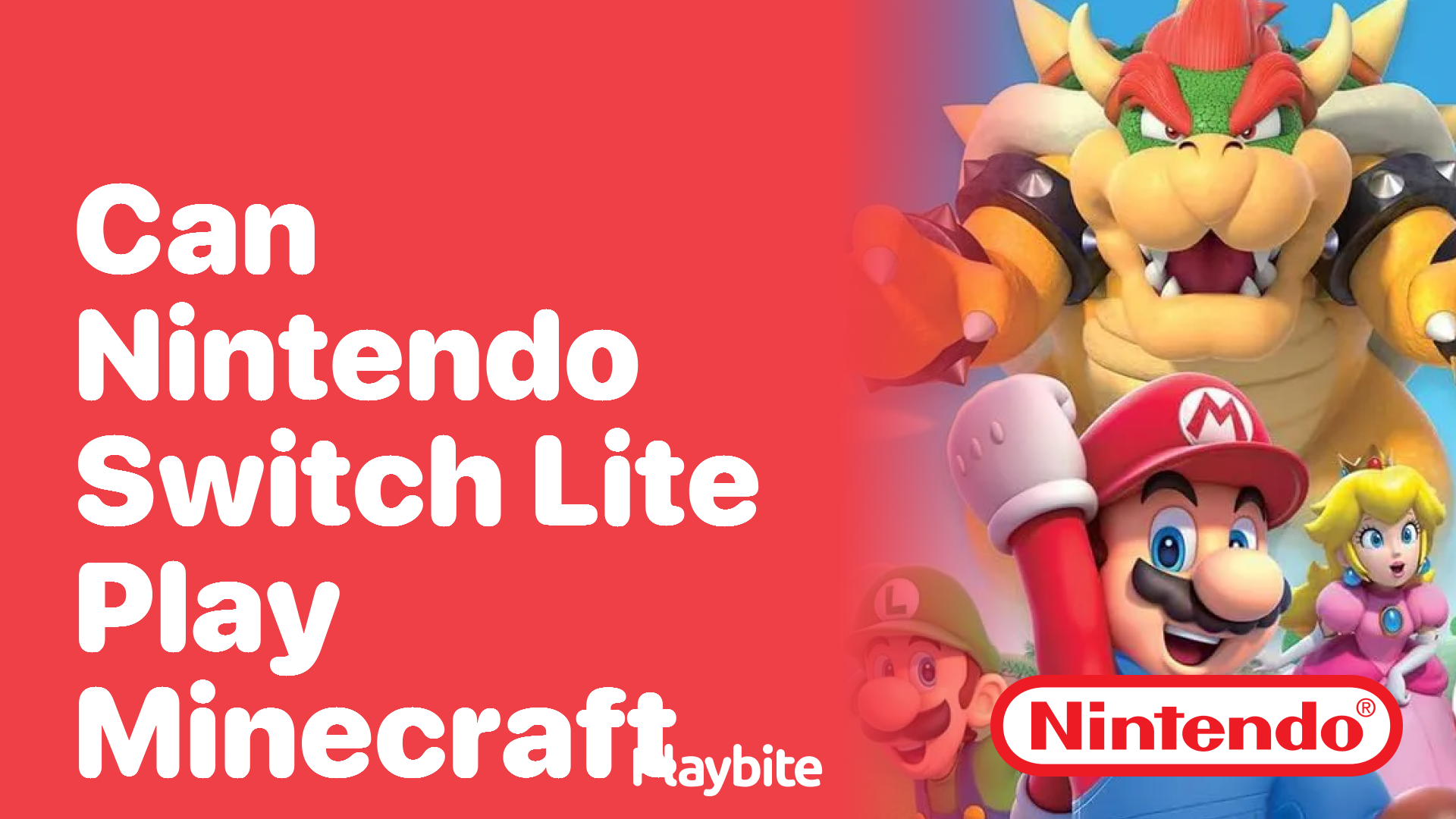 Can the Nintendo Switch Lite Play Minecraft?