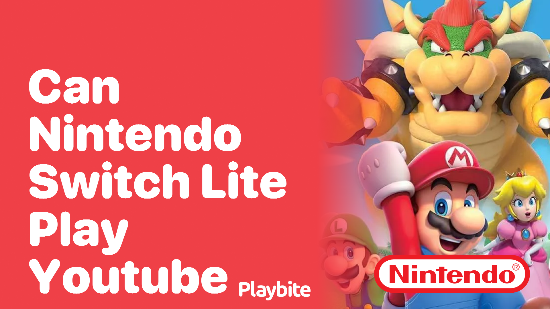 Can the Nintendo Switch Lite Play YouTube?