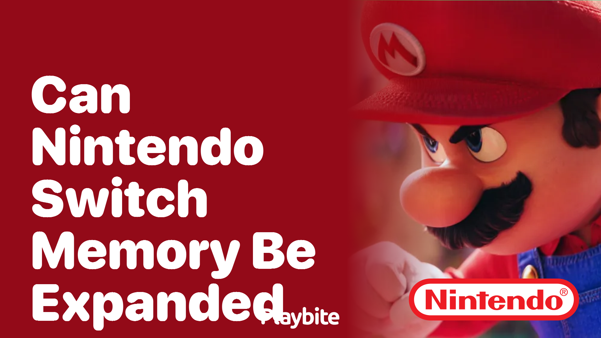 Can Nintendo Switch Memory Be Expanded?
