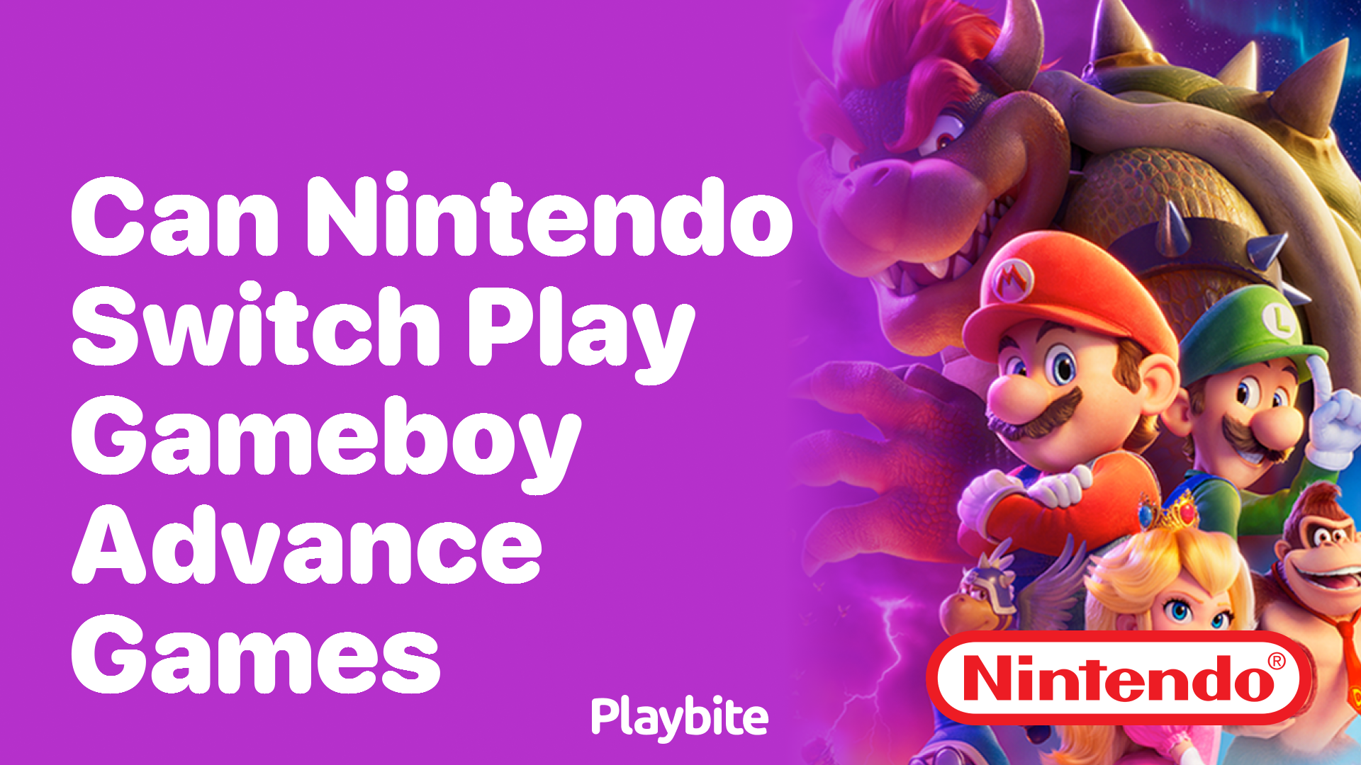 Can the Nintendo Switch Play Gameboy Advance Games? Find Out Here!