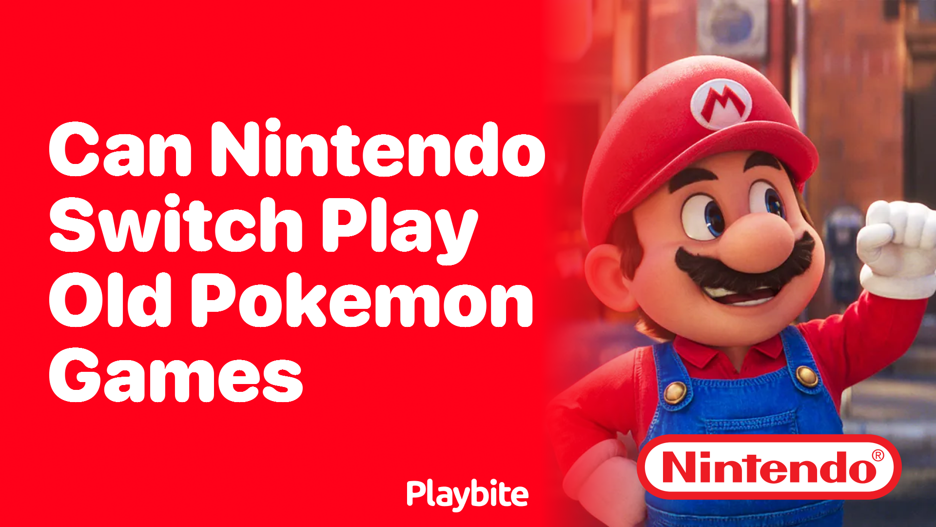 Can Nintendo Switch Play Old Pokemon Games? Find Out Here!