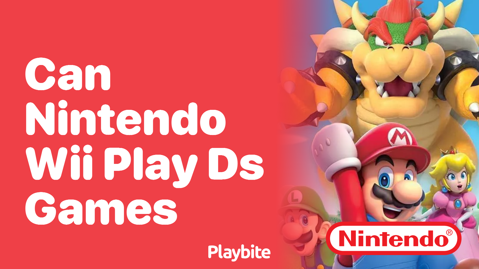 Can Nintendo Wii Play DS Games? Unveiling the Answer!