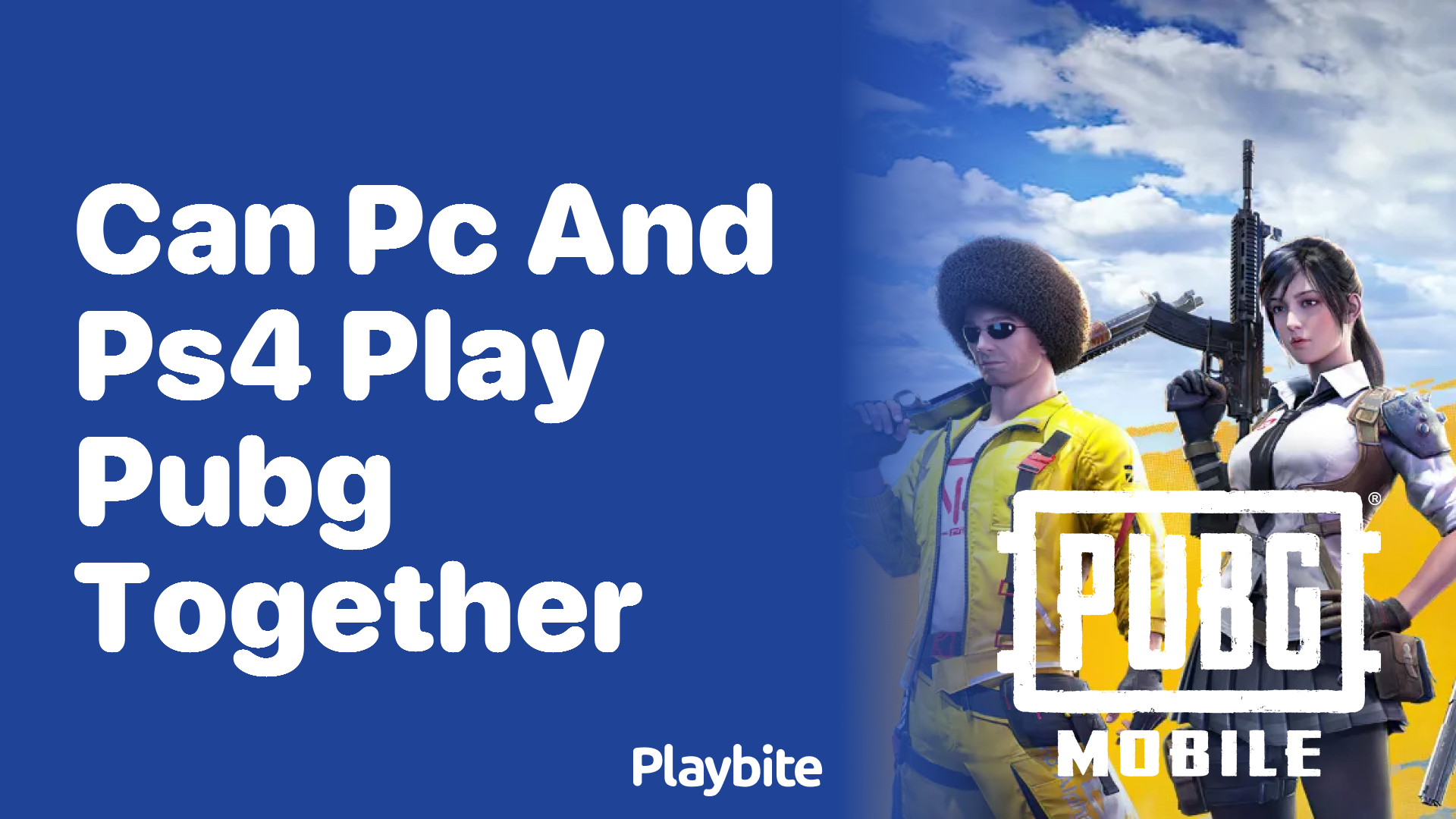 Can PC and PS4 Players Join Forces in PUBG?