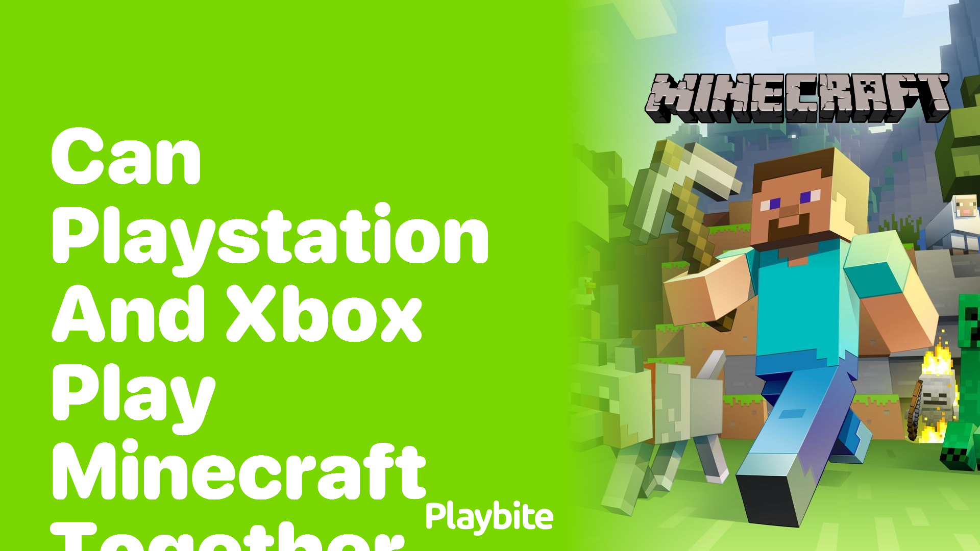 Can PlayStation and Xbox Play Minecraft Together? Find Out Here!