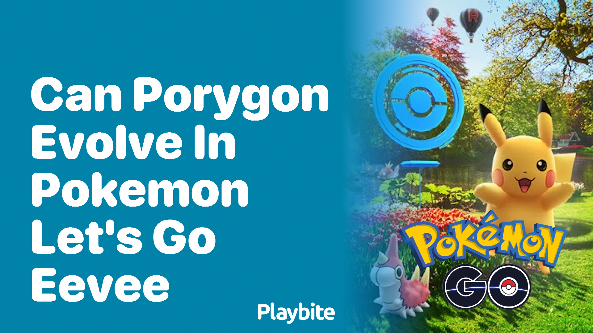 Can Porygon Evolve in Pokémon Let’s Go Eevee?