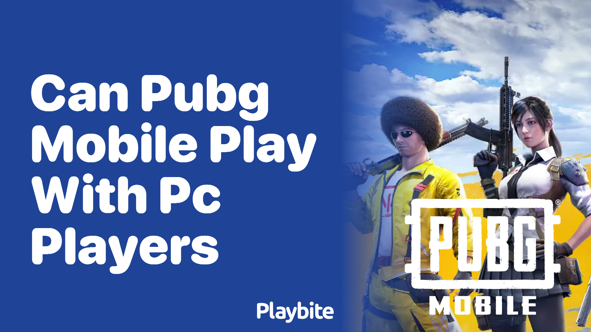 Can PUBG Mobile Players Team Up With PC Gamers?