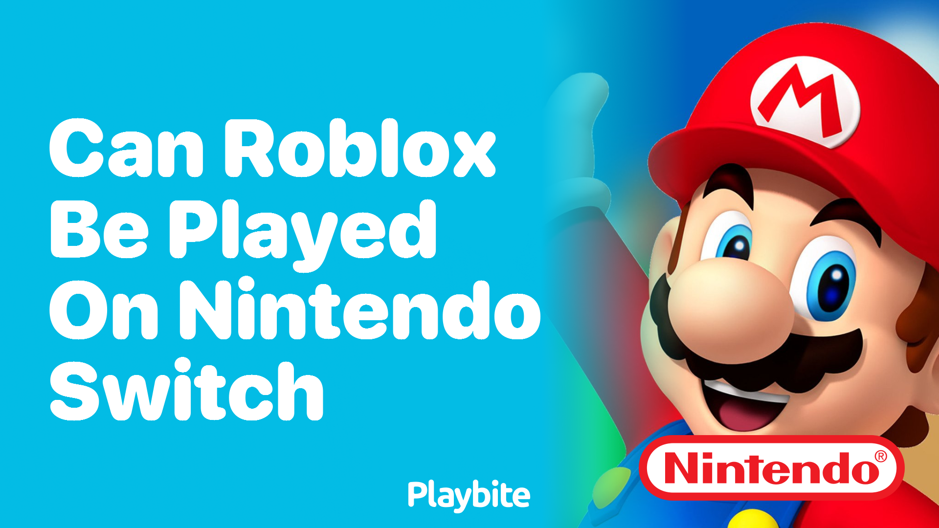 Can Roblox be played on Nintendo Switch?
