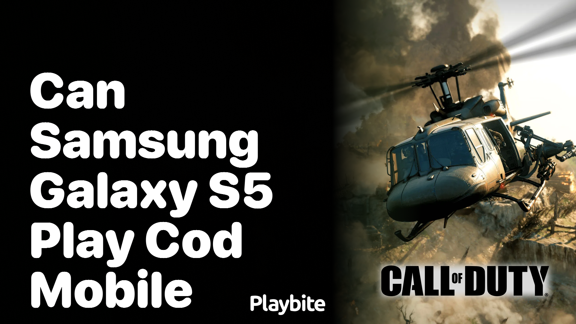 Can Samsung Galaxy S5 Play COD Mobile? Find Out Here!