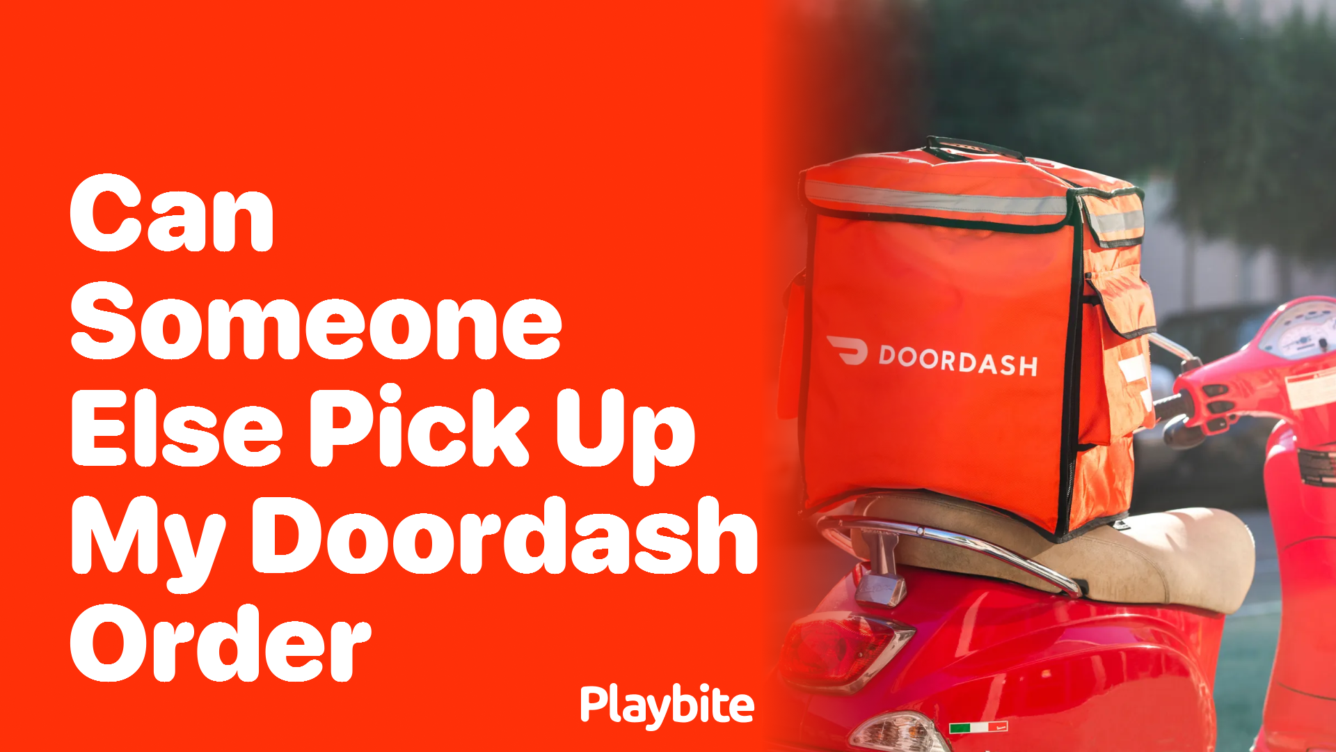 Can Someone Else Pick Up My DoorDash Order?