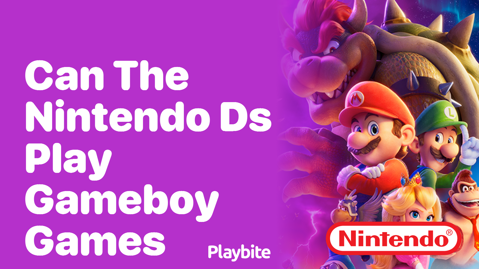 Can the Nintendo DS Play Gameboy Games? Let’s Find Out!