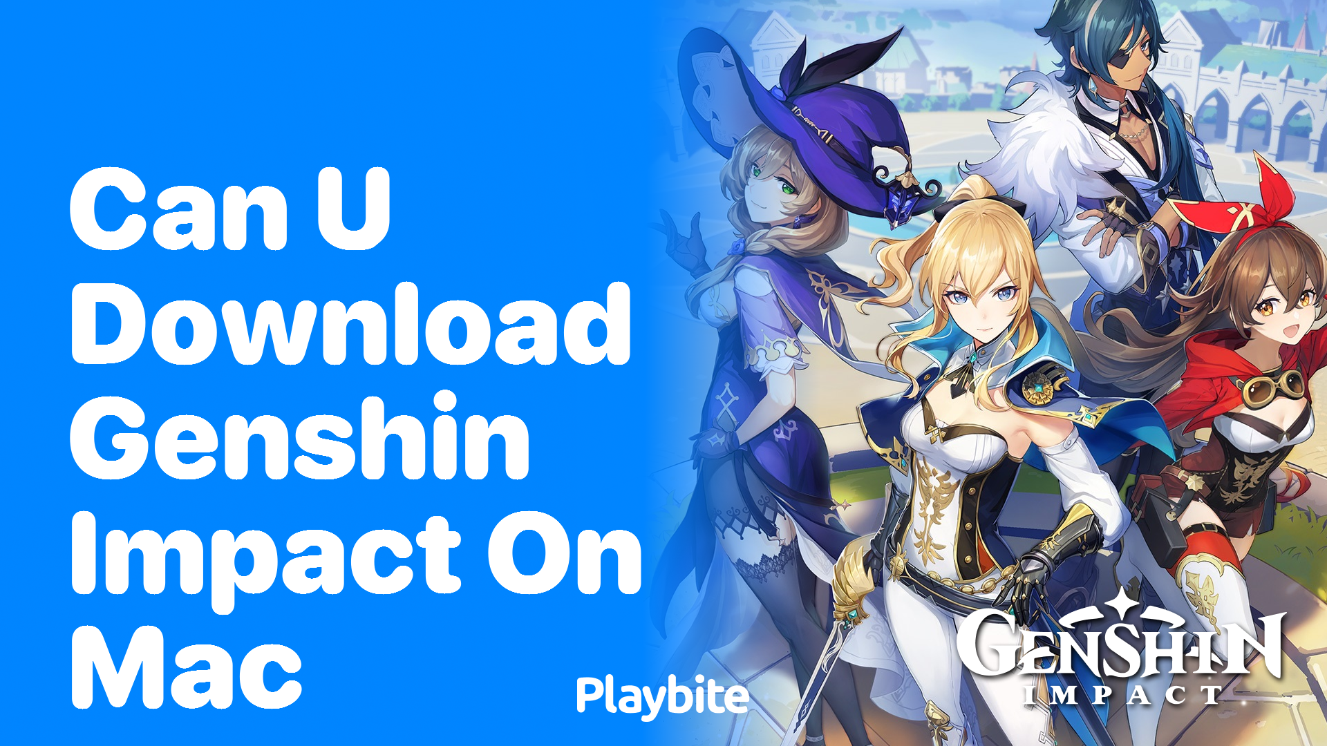 Can You Download Genshin Impact on Mac?