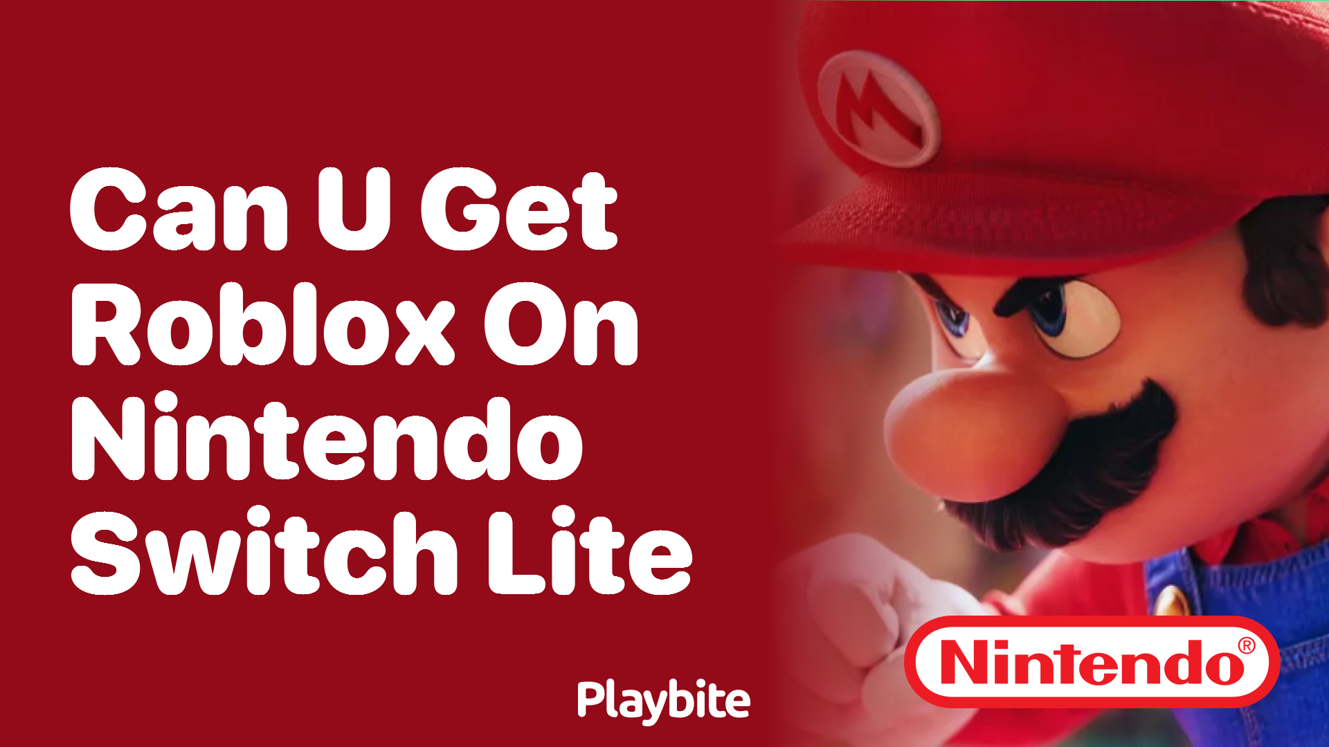 Can You Get Roblox on Nintendo Switch Lite?