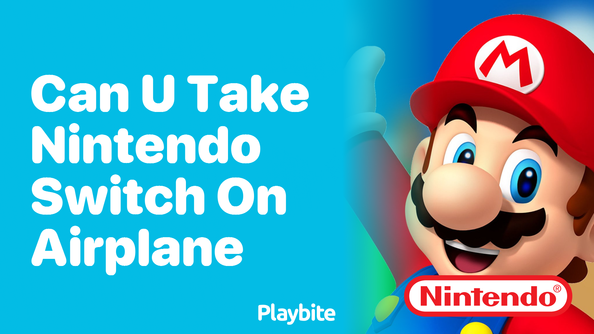 Can You Take Your Nintendo Switch on an Airplane?