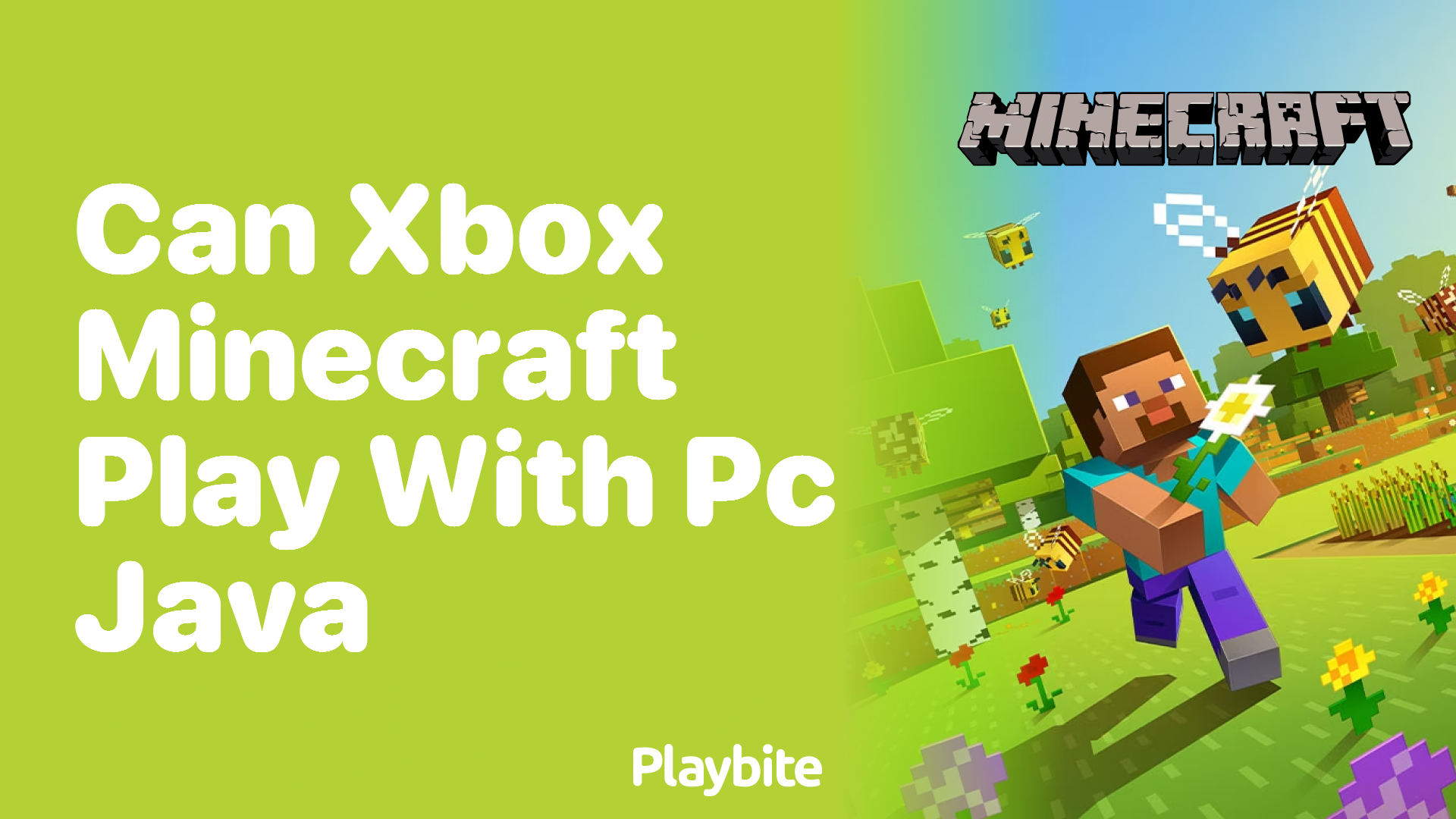 Can Xbox Minecraft Play With PC Java?