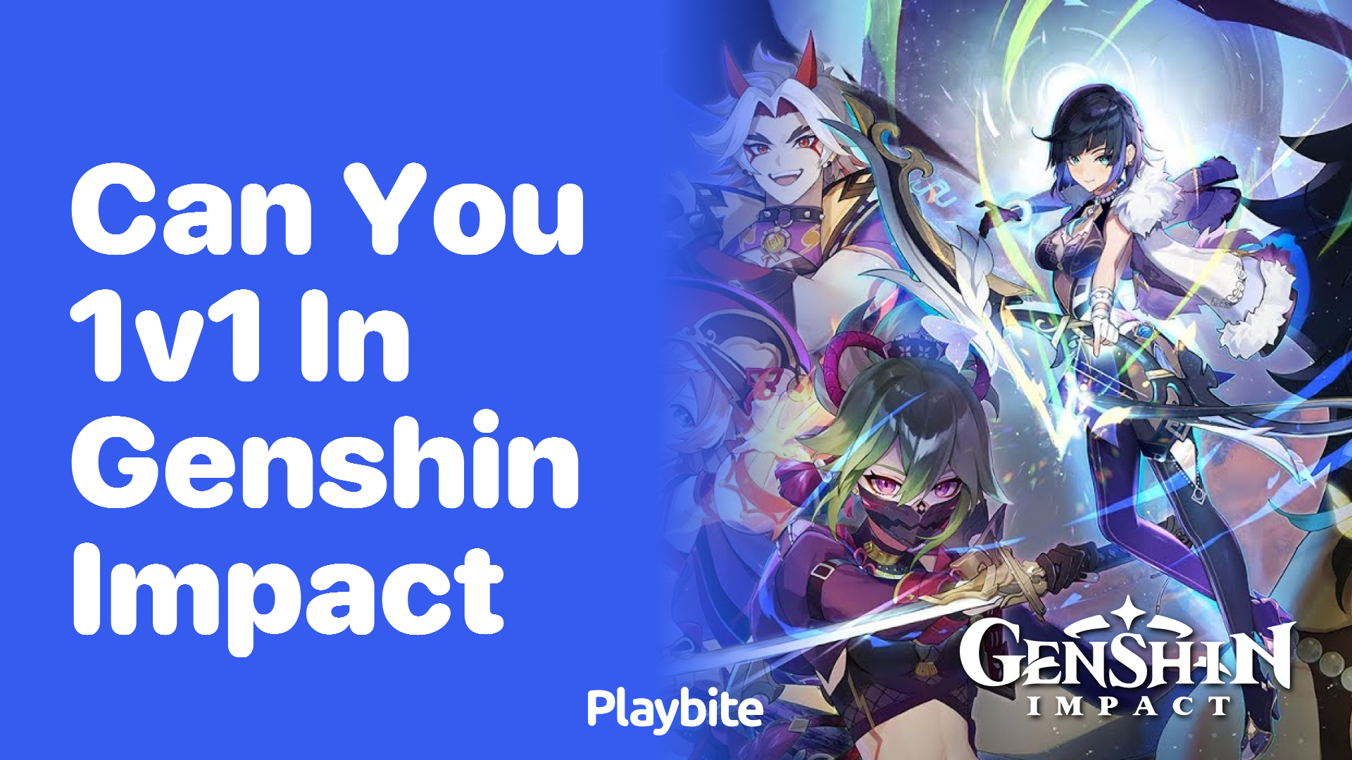 Can You 1v1 in Genshin Impact? Unveiling the Gameplay