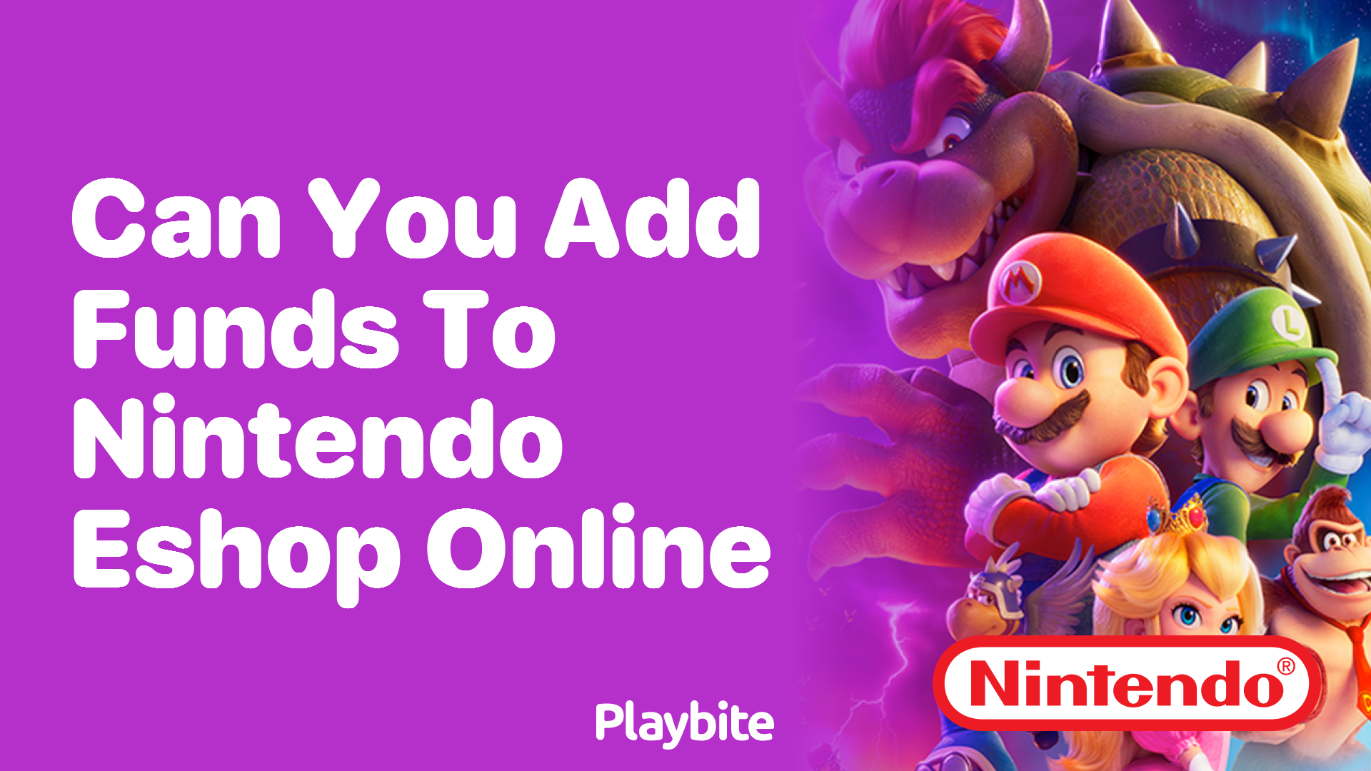 Can You Add Funds to Nintendo eShop Online?