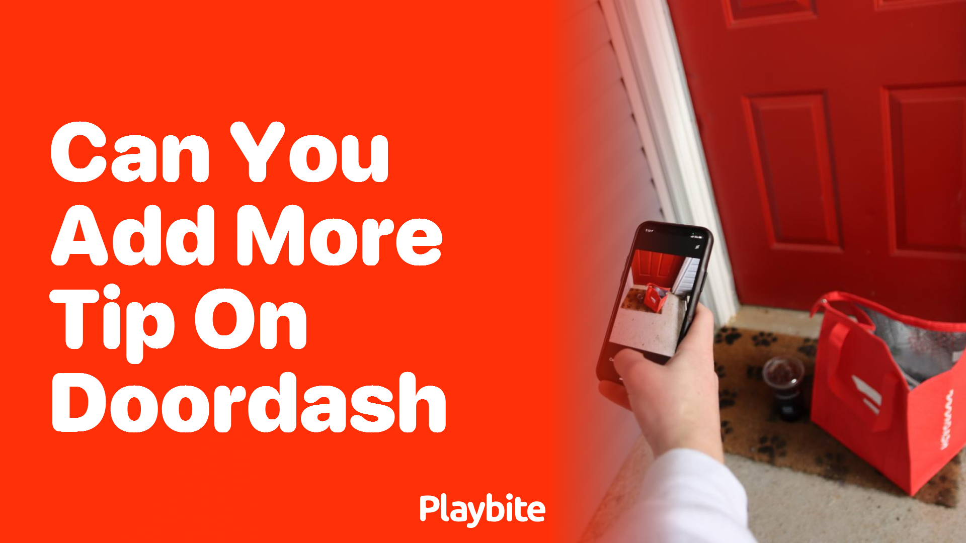 Can You Add More Tip on DoorDash?