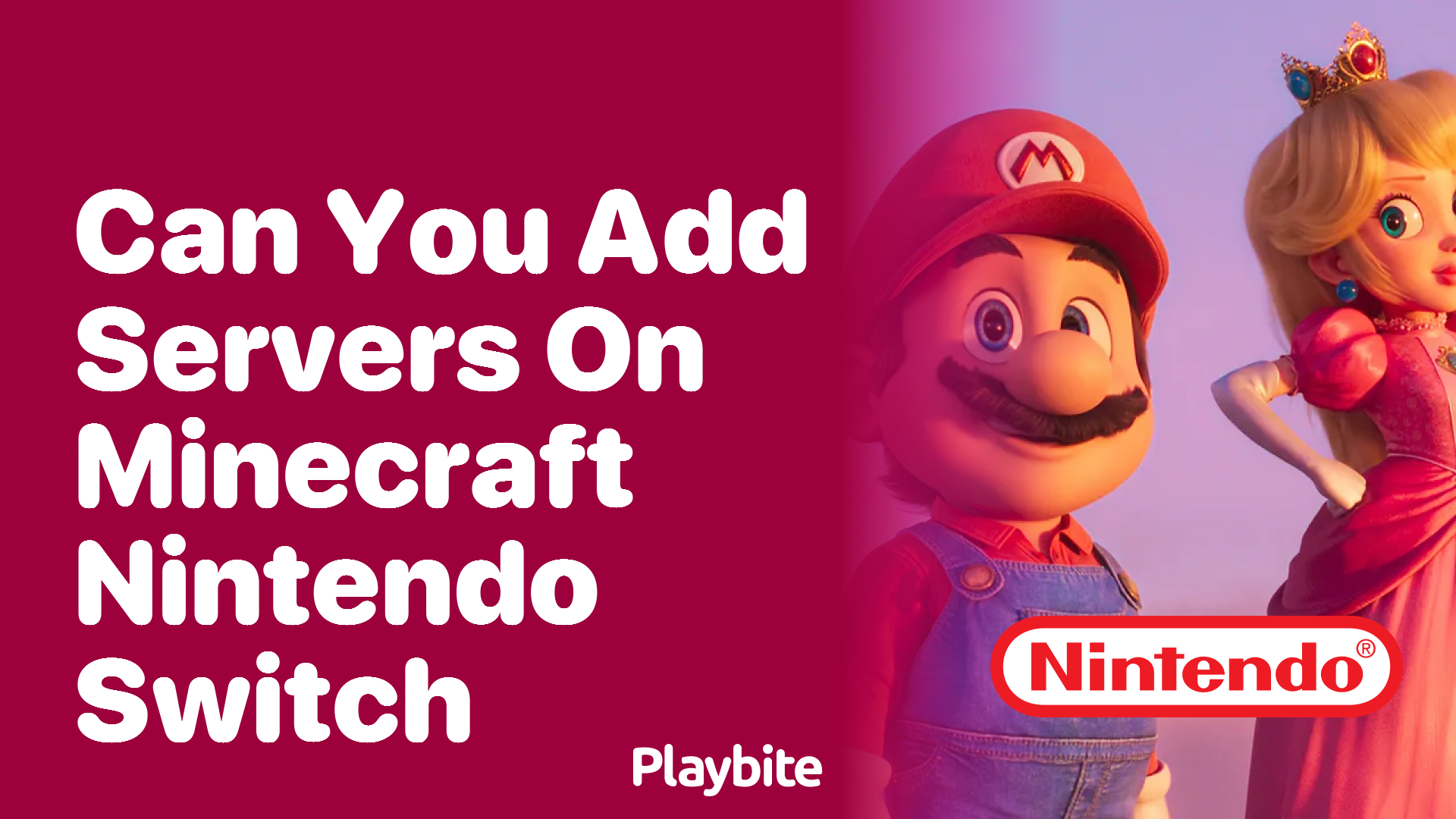 Can You Add Servers on Minecraft Nintendo Switch?