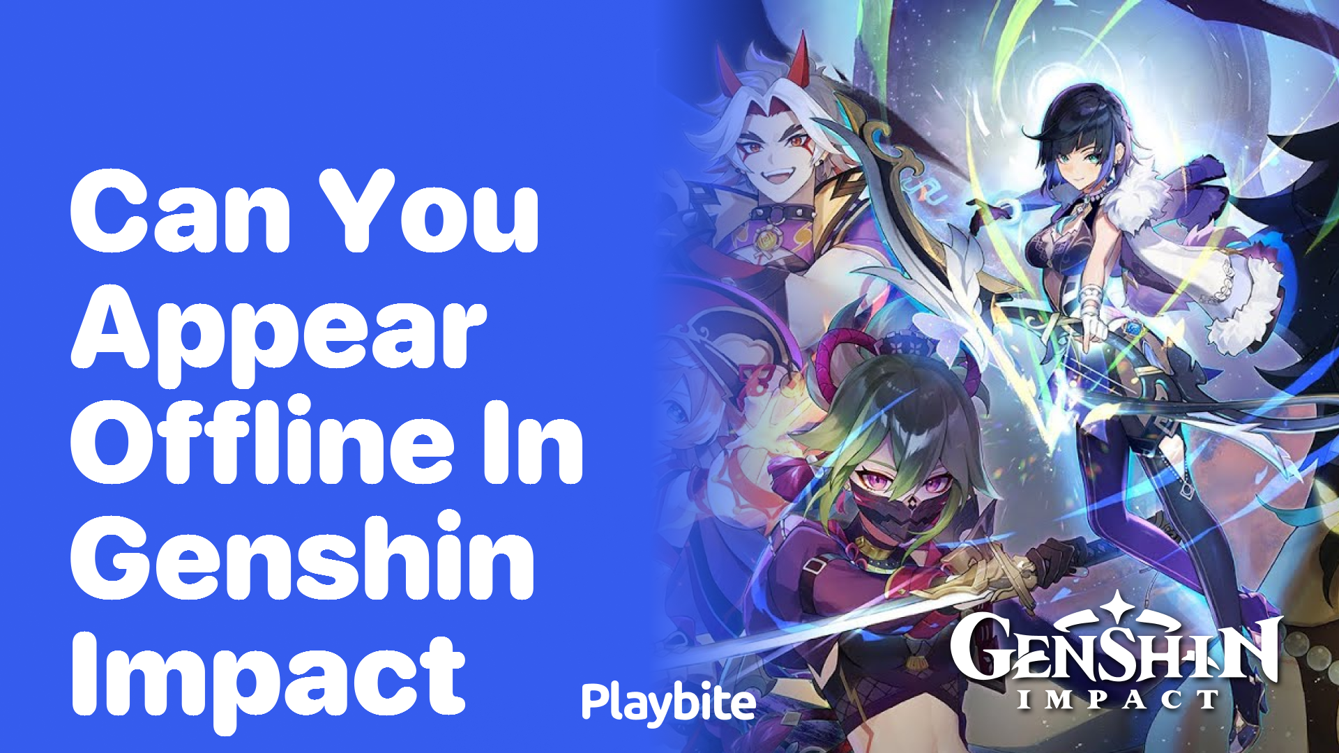 Can You Appear Offline in Genshin Impact?
