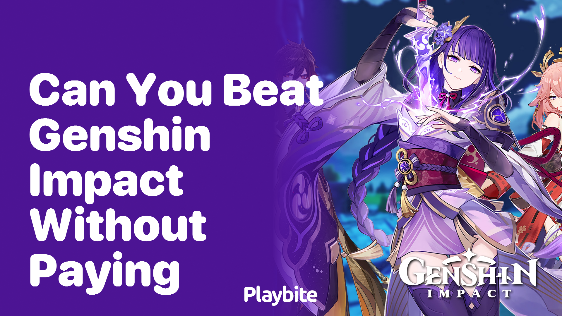 Can You Beat Genshin Impact Without Paying?