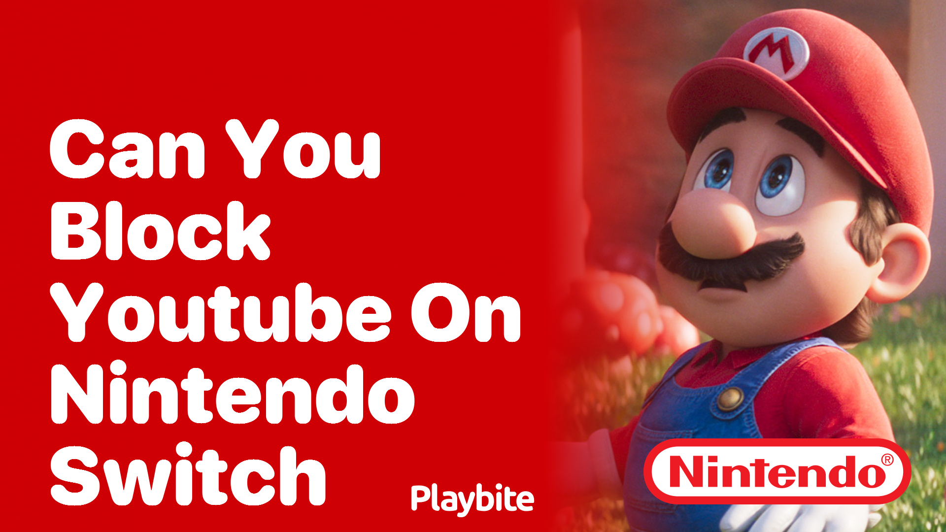 Can You Block YouTube on Nintendo Switch?