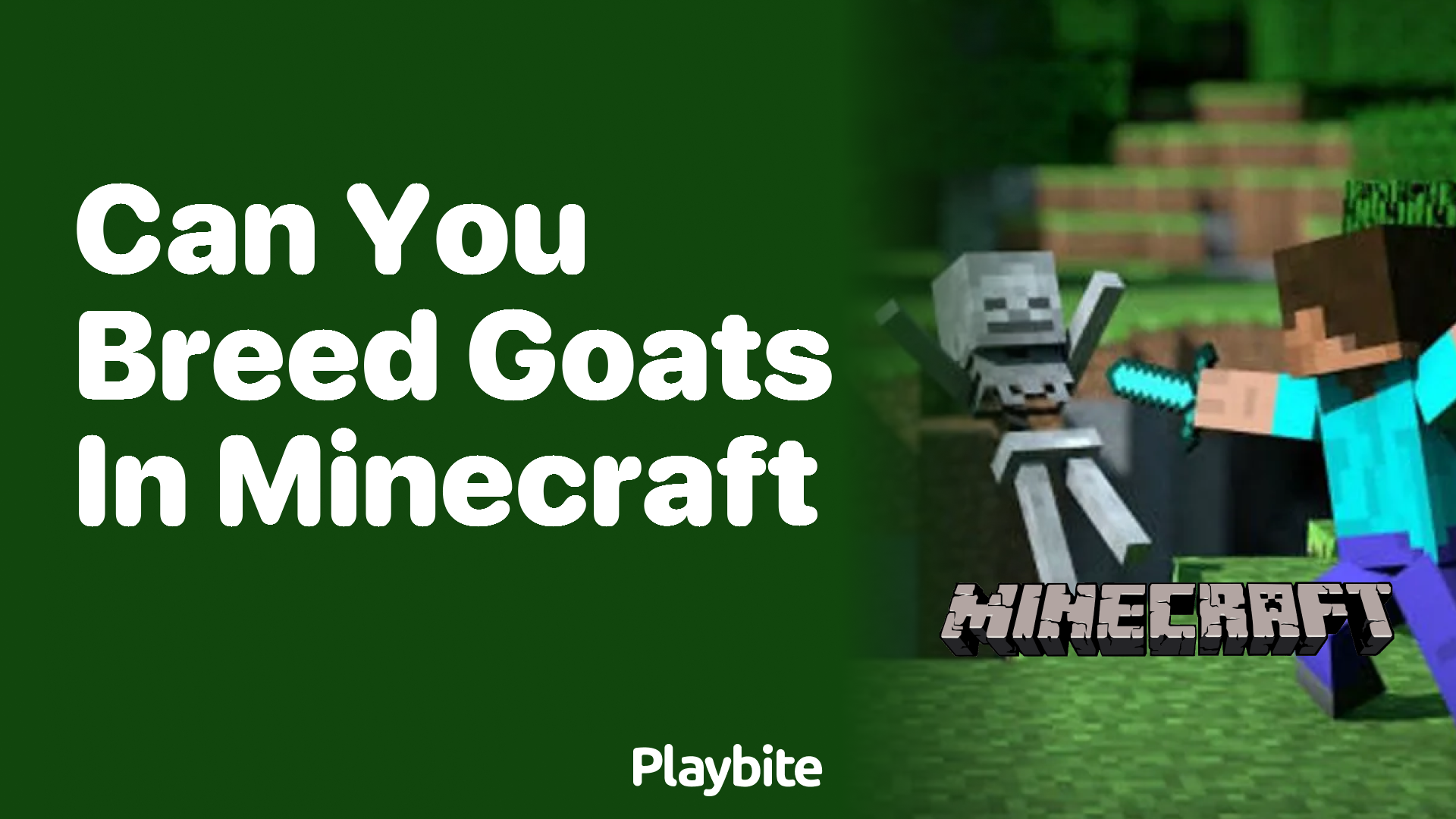 Can You Breed Goats in Minecraft? Discover How!