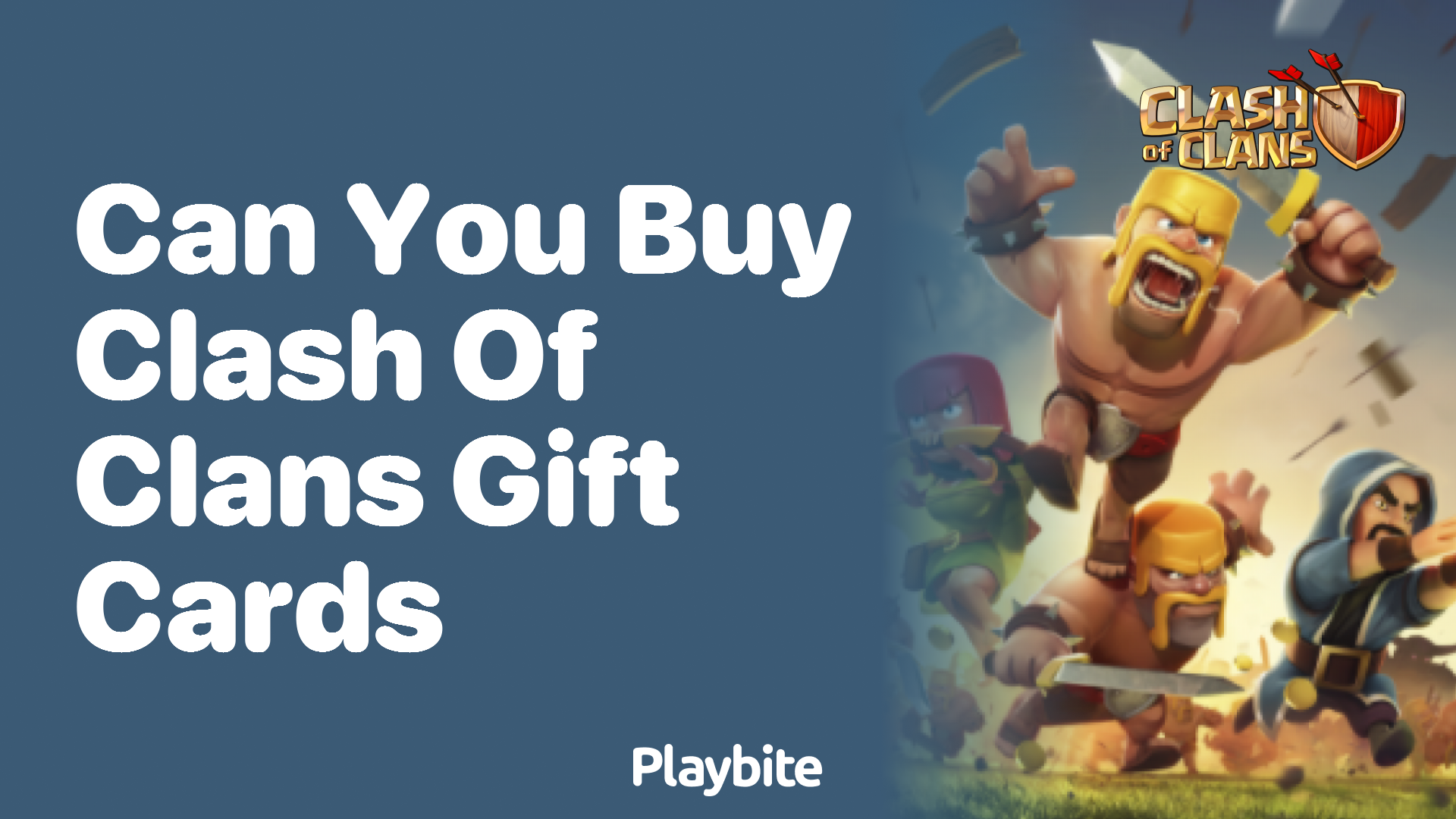 Can You Buy Clash of Clans Gift Cards?