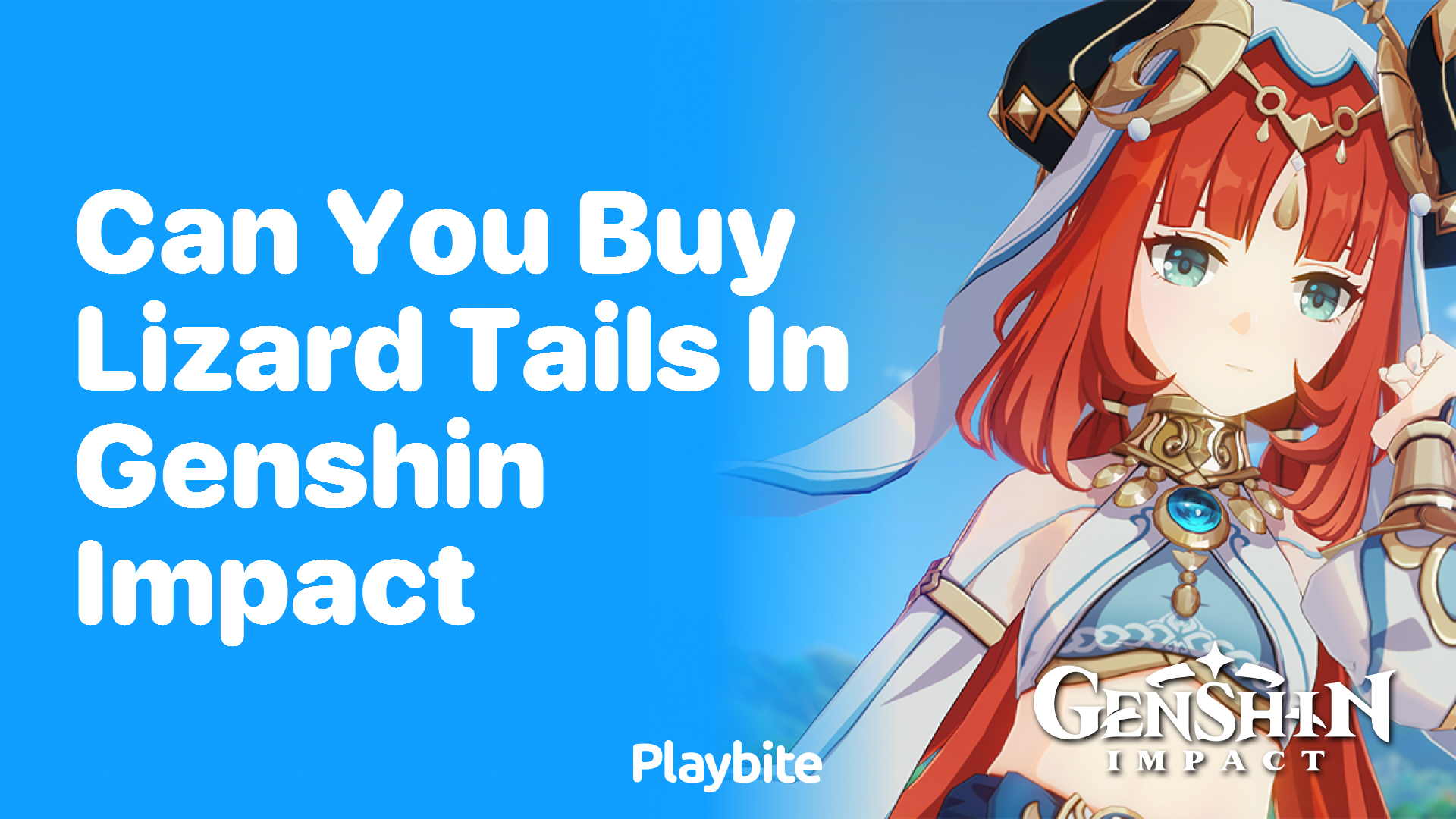 Can You Buy Lizard Tails in Genshin Impact?