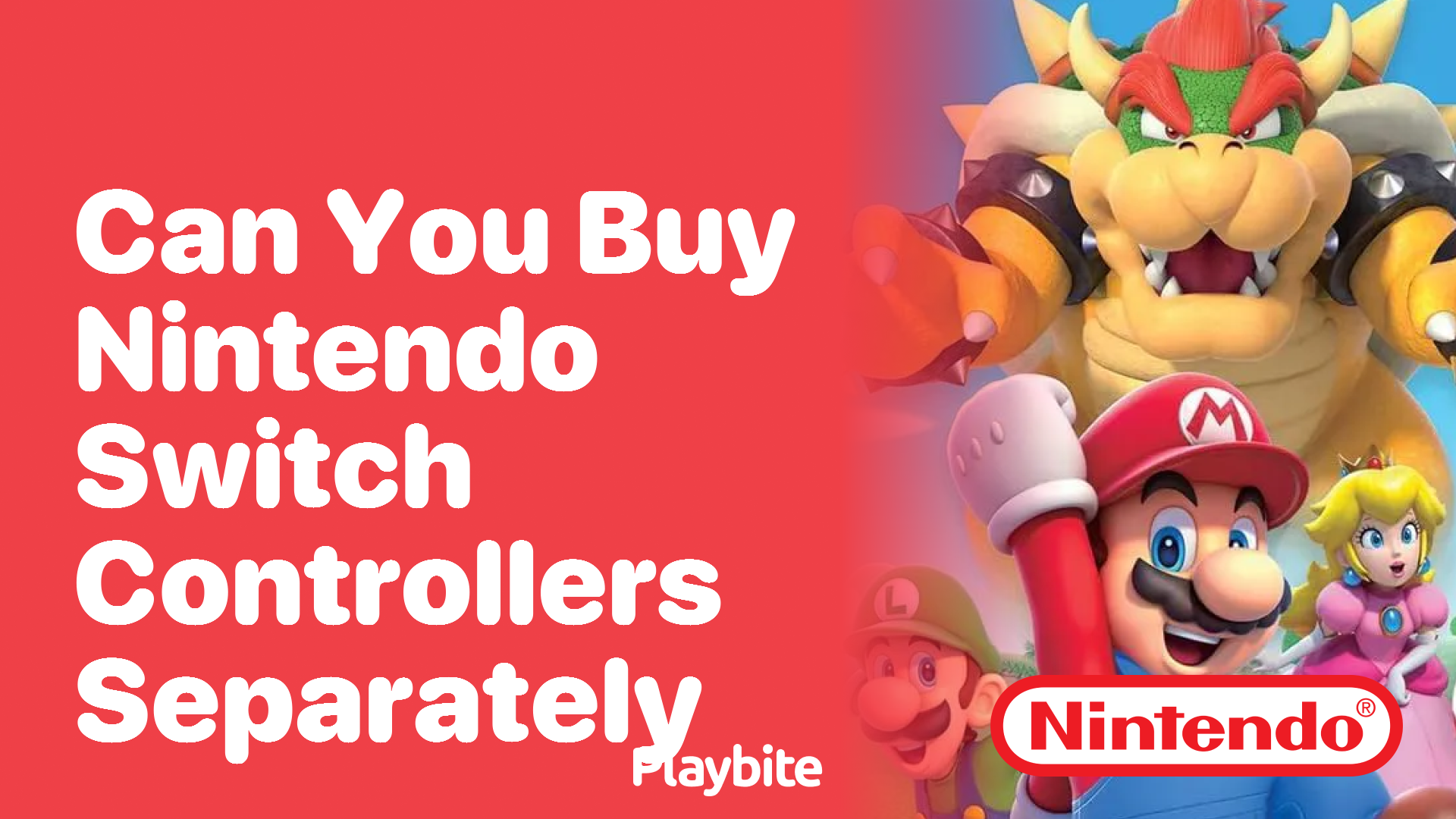 Can You Buy Nintendo Switch Controllers Separately?