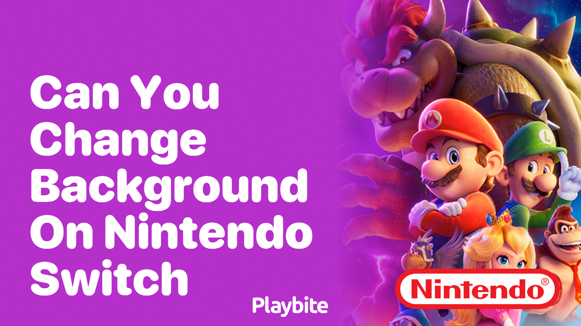 Can You Change the Background on Your Nintendo Switch?