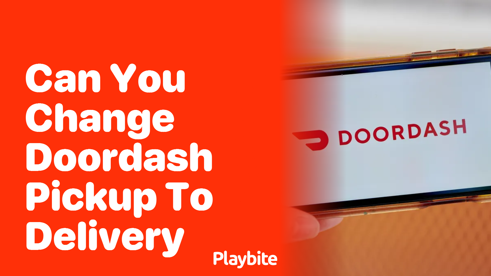 Can You Change DoorDash Pickup to Delivery?