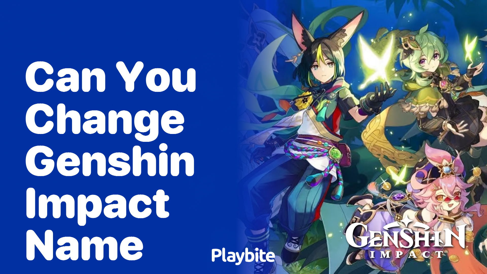 Can You Change Your Genshin Impact Name?