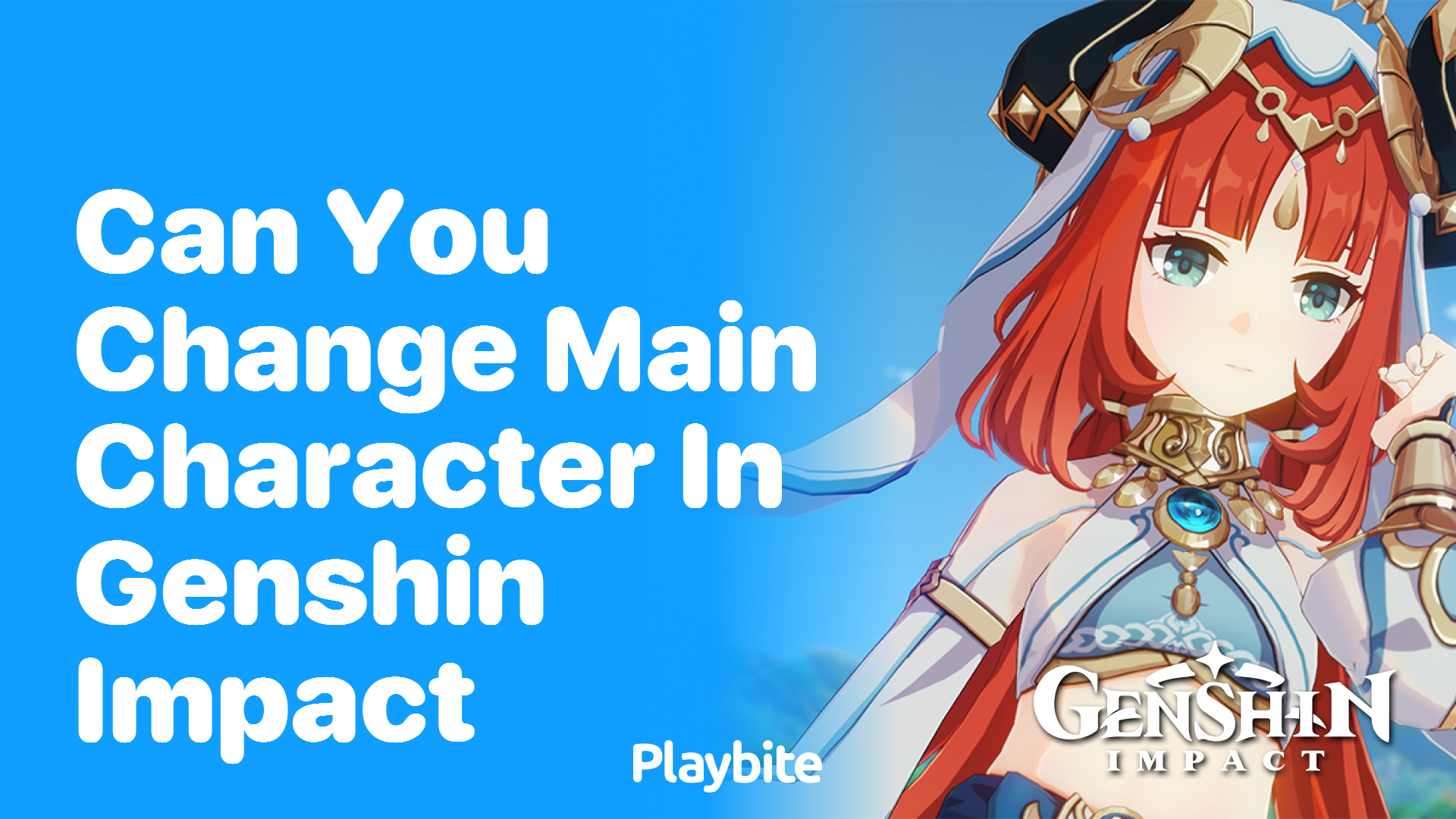 Can You Change the Main Character in Genshin Impact? Playbite