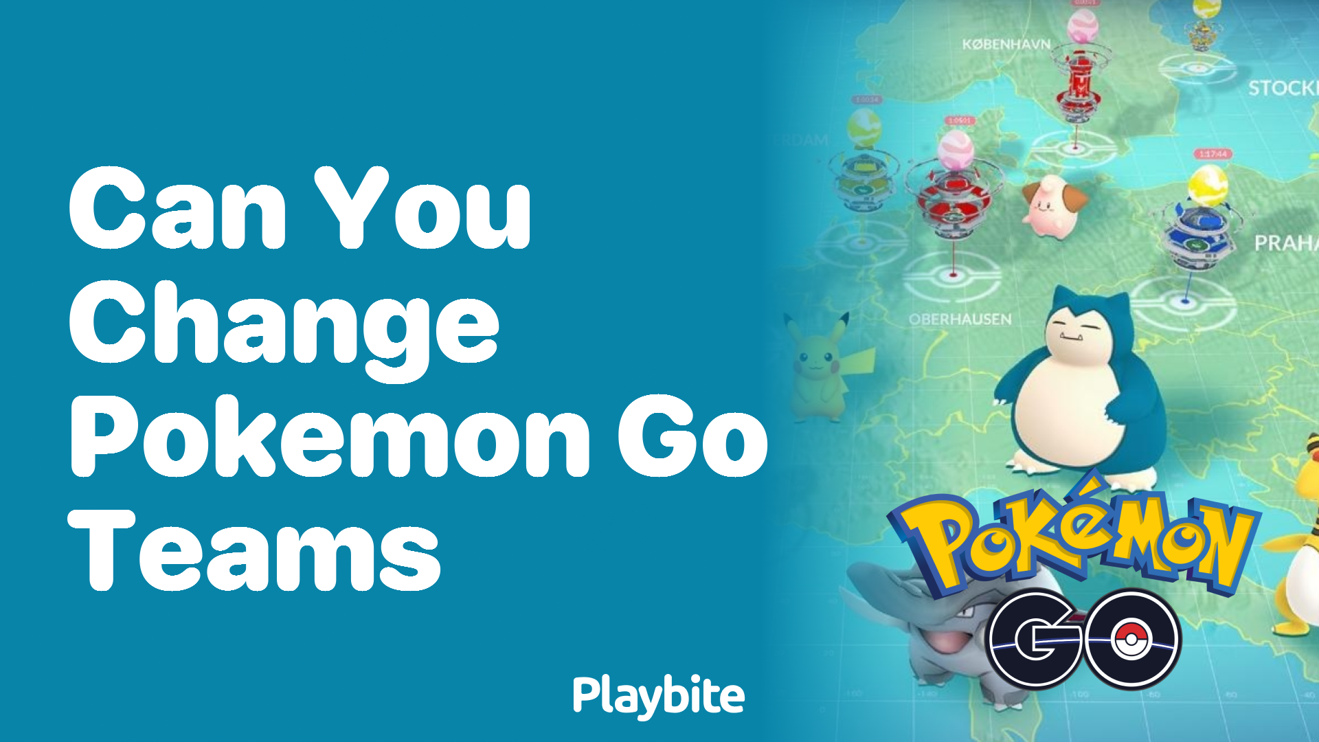 Can You Change Pokemon GO Teams? Find Out Here!