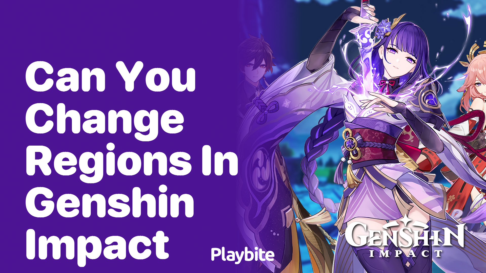 Can You Change Regions in Genshin Impact?