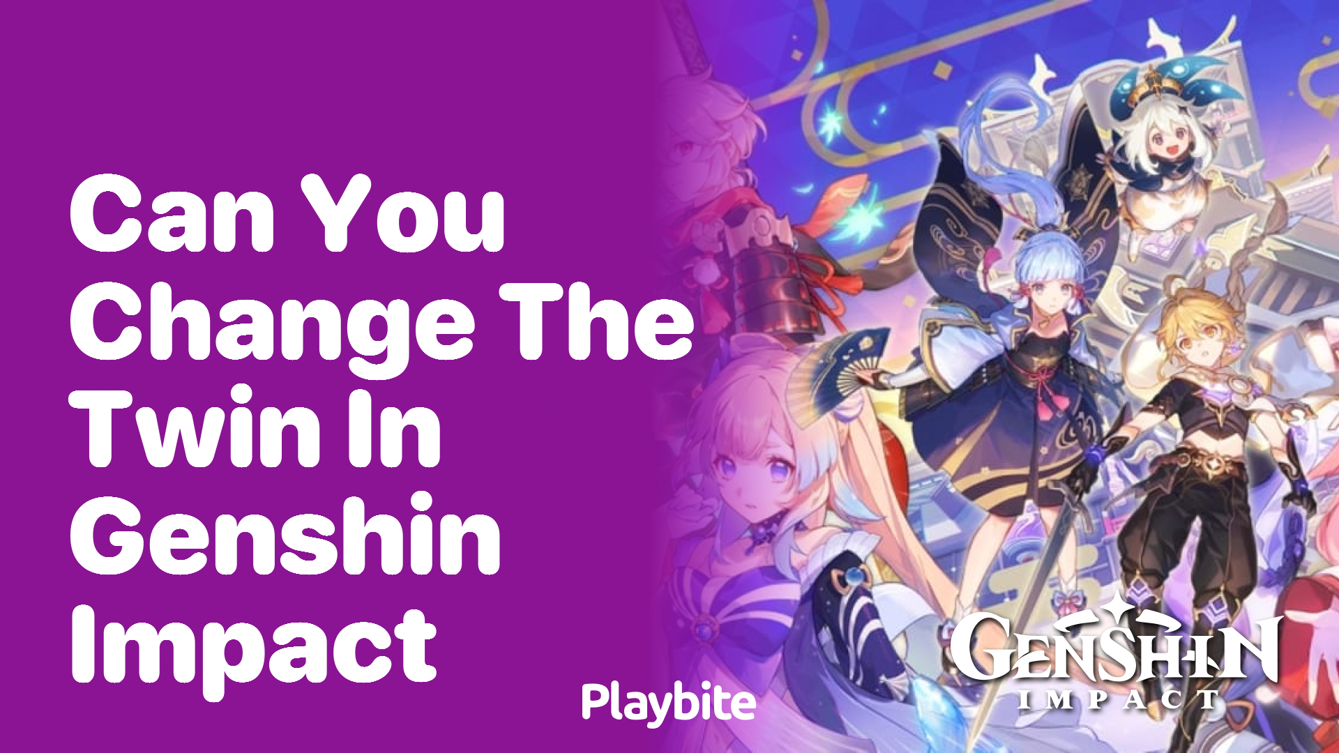 Can You Change the Twin in Genshin Impact?